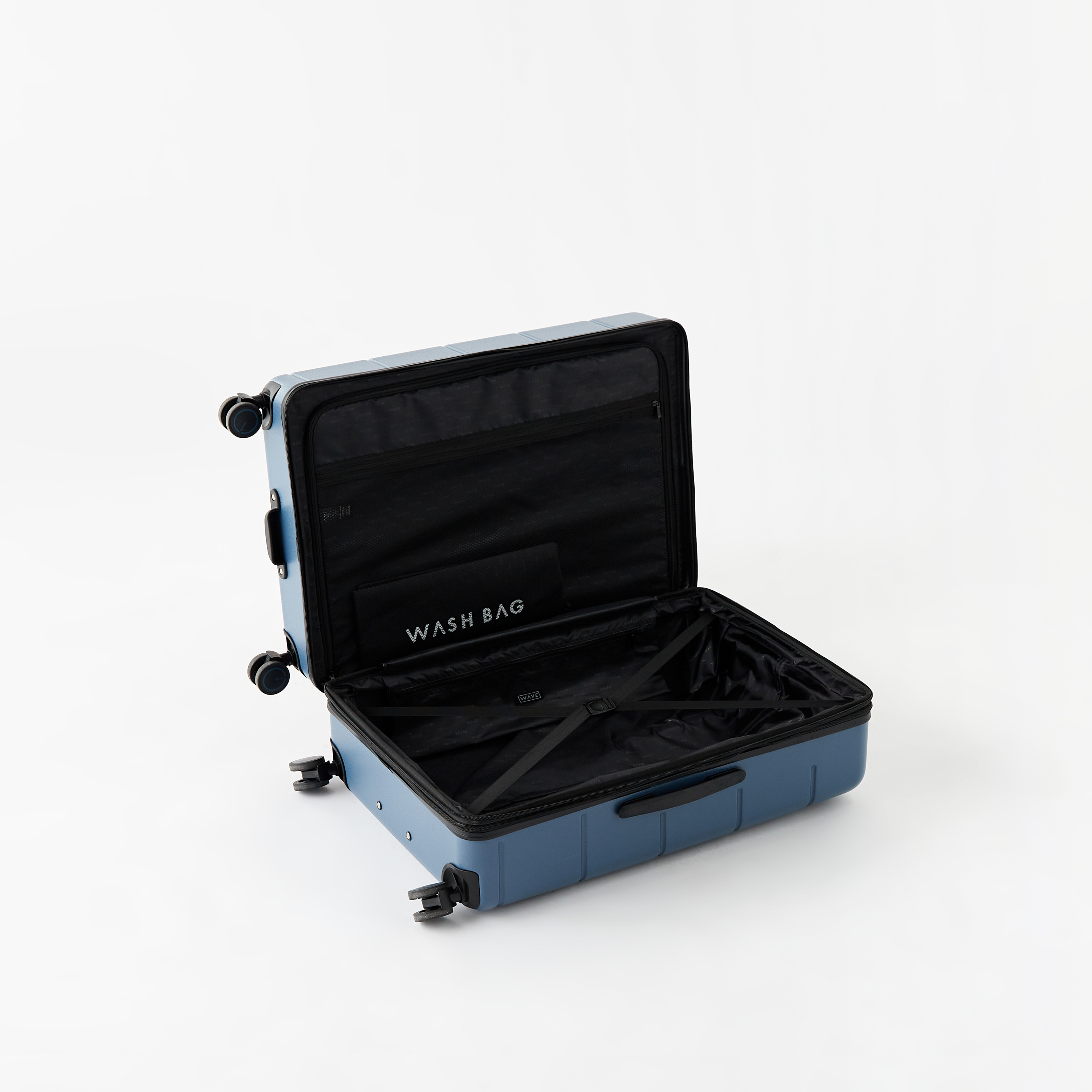 WAVE Textured Hardcase Luggage Trolley with Retractable Handle - 28 inches Check-In Bag-travel-luggagesandbags-luggage-image-6