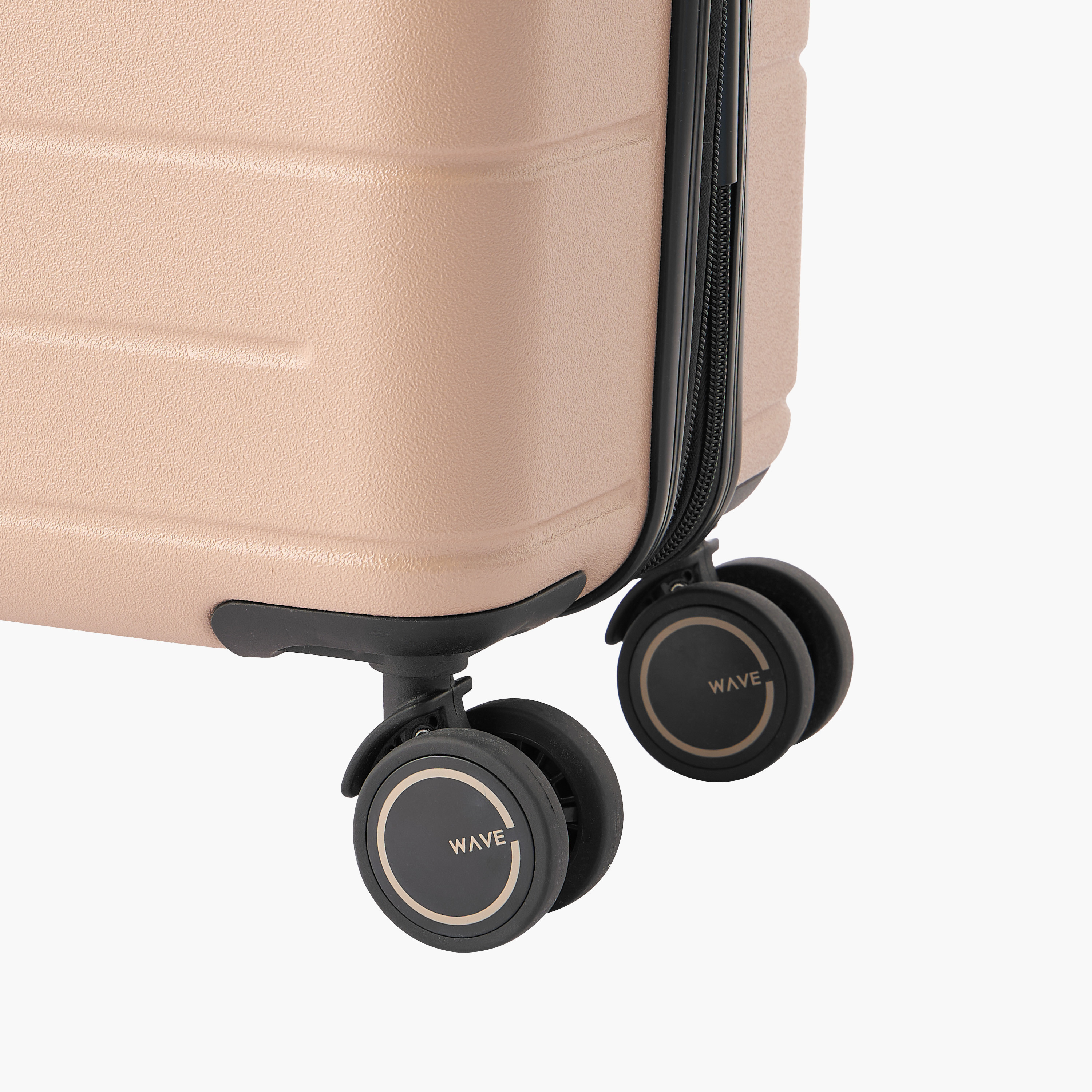 WAVE Textured Hardcase Luggage Trolley with Retractable Handle - 24 inches Check-in Bag-travel-luggagesandbags-luggage-image-8