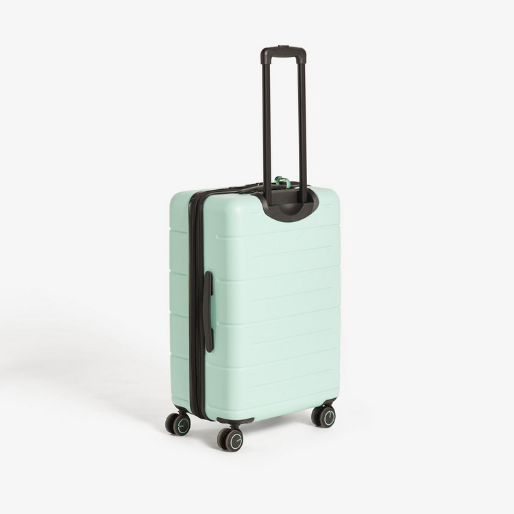 WAVE Textured Hardcase Trolley Bag with Retractable Handle