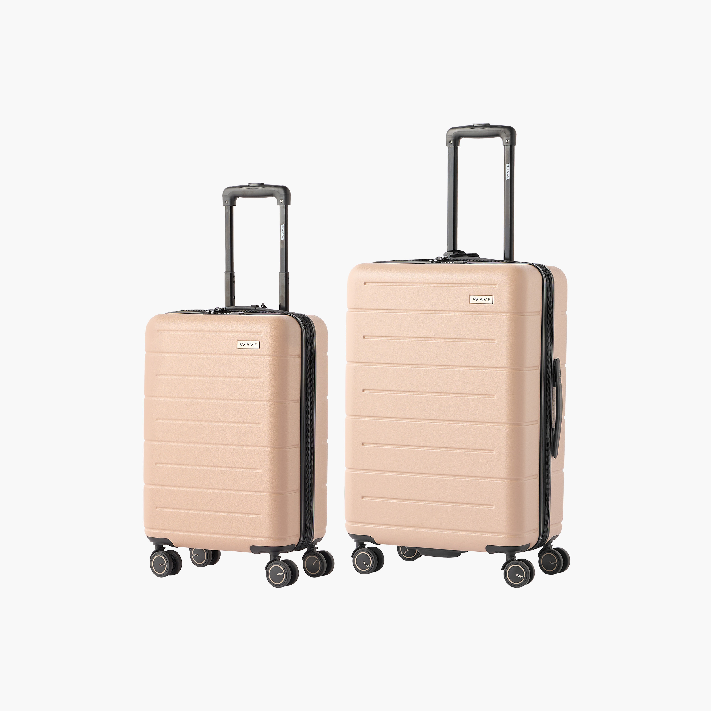 WAVE Textured Hardcase Luggage Trolley with Retractable Handle - 20 inches Cabin Bag-travel-luggagesandbags-luggage-image-11