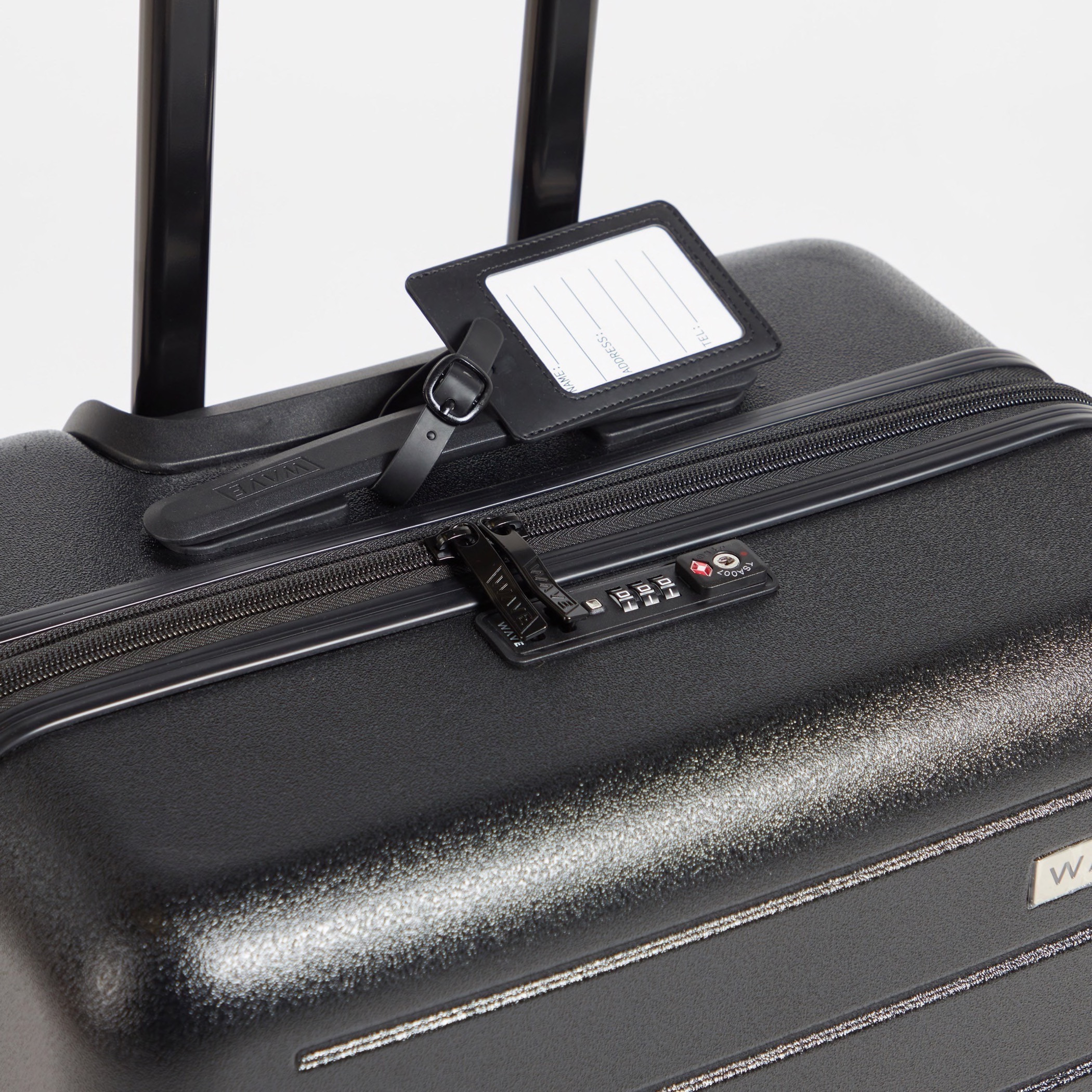 شنطة سفر ترولي صلبة بارزة الملمس بمقبض قابل للسحب من ويف - شنطة مقصورة 20 بوصة -travel-luggagesandbags-luggage-image-4