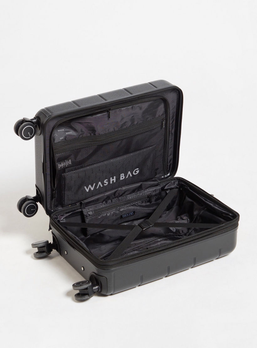 شنطة سفر ترولي صلبة بارزة الملمس بمقبض قابل للسحب من ويف - شنطة مقصورة 20 بوصة -travel-luggagesandbags-luggage-image-7