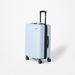 WAVE Textured Hardcase Trolley Bag with Retractable Handle and Wheels-Luggage-thumbnail-1