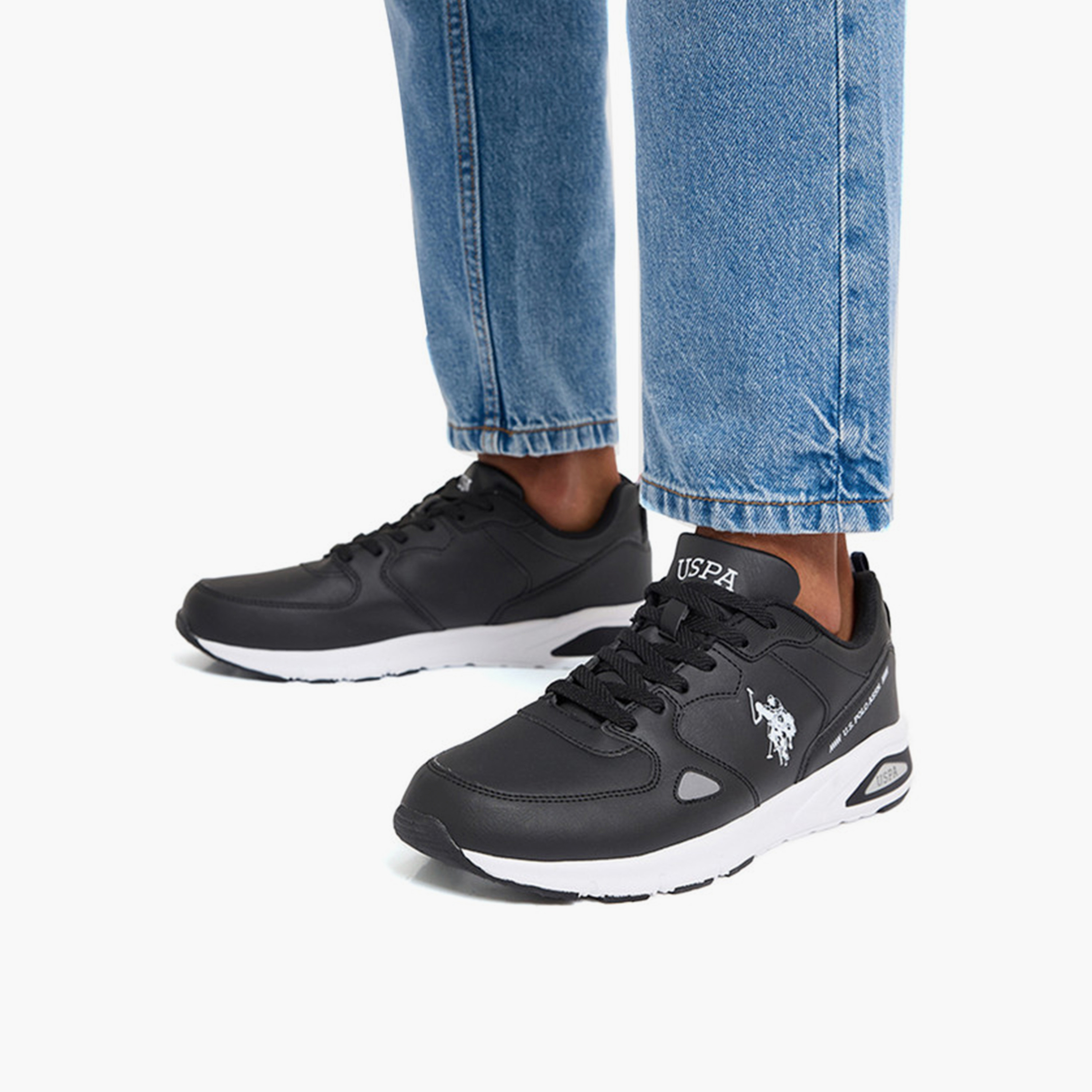U.S. Polo Assn Men's Lace-Up Low Ankle Sneakers | VANCE-GLB-5FX-men-shoes-sneakers-image-5