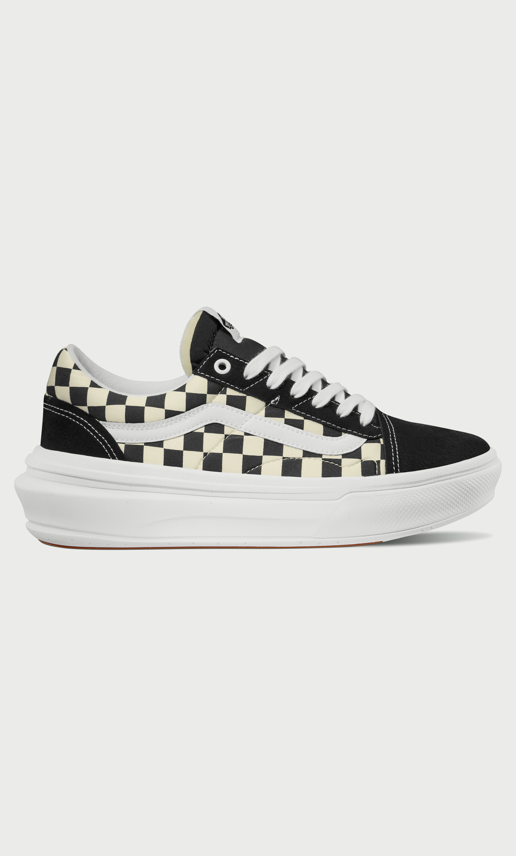 Vans old skool outlet checkerboard sidewall sneaker