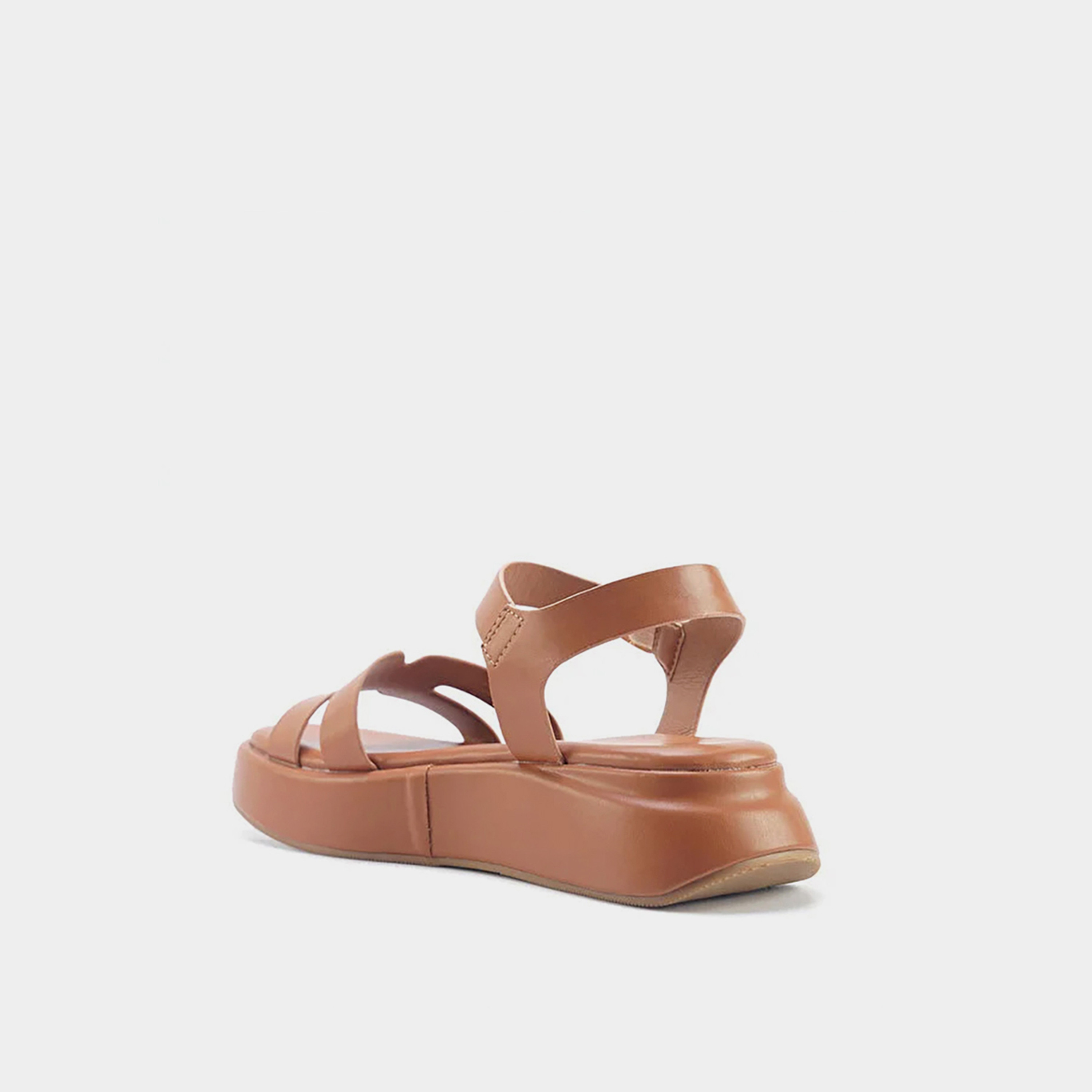 ناين ويست - حذاء مسطح بكعب عالٍ وحزام إبزيم للنساء | VELART-5FX-women-shoes-sandals-heeled-image-3