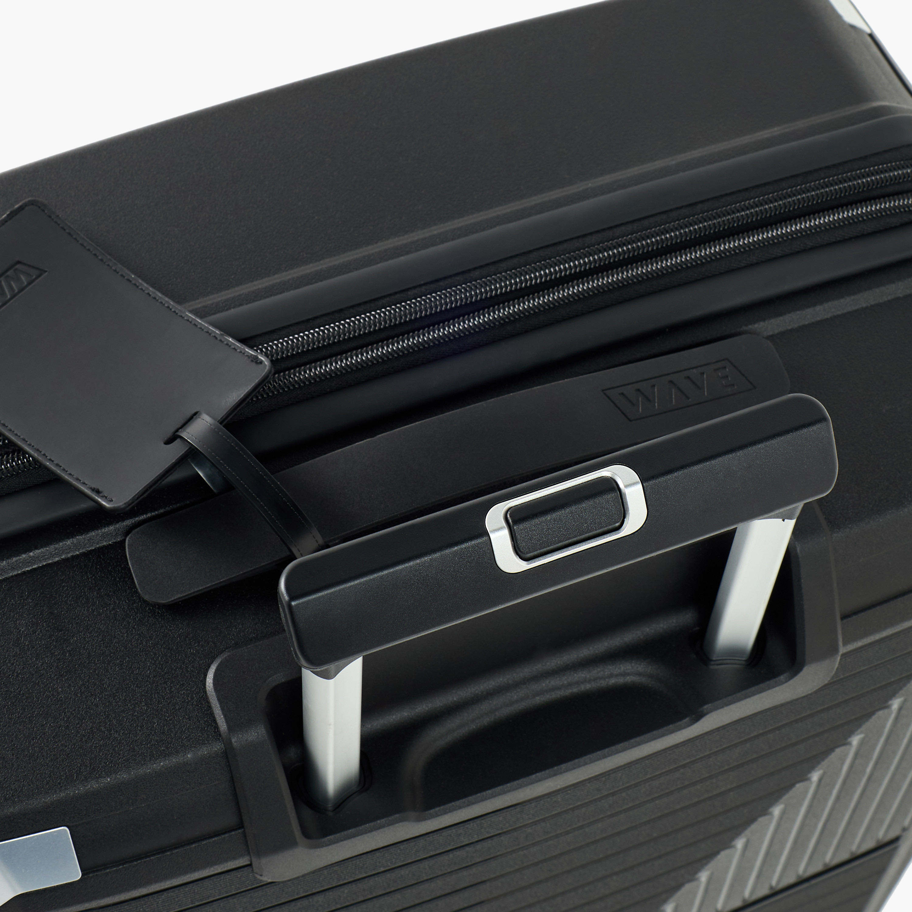 WAVE Textured Hardcase Luggage Trolley with Retractable Handle - 28 inches Check-In Bag-travel-luggagesandbags-luggage-image-6
