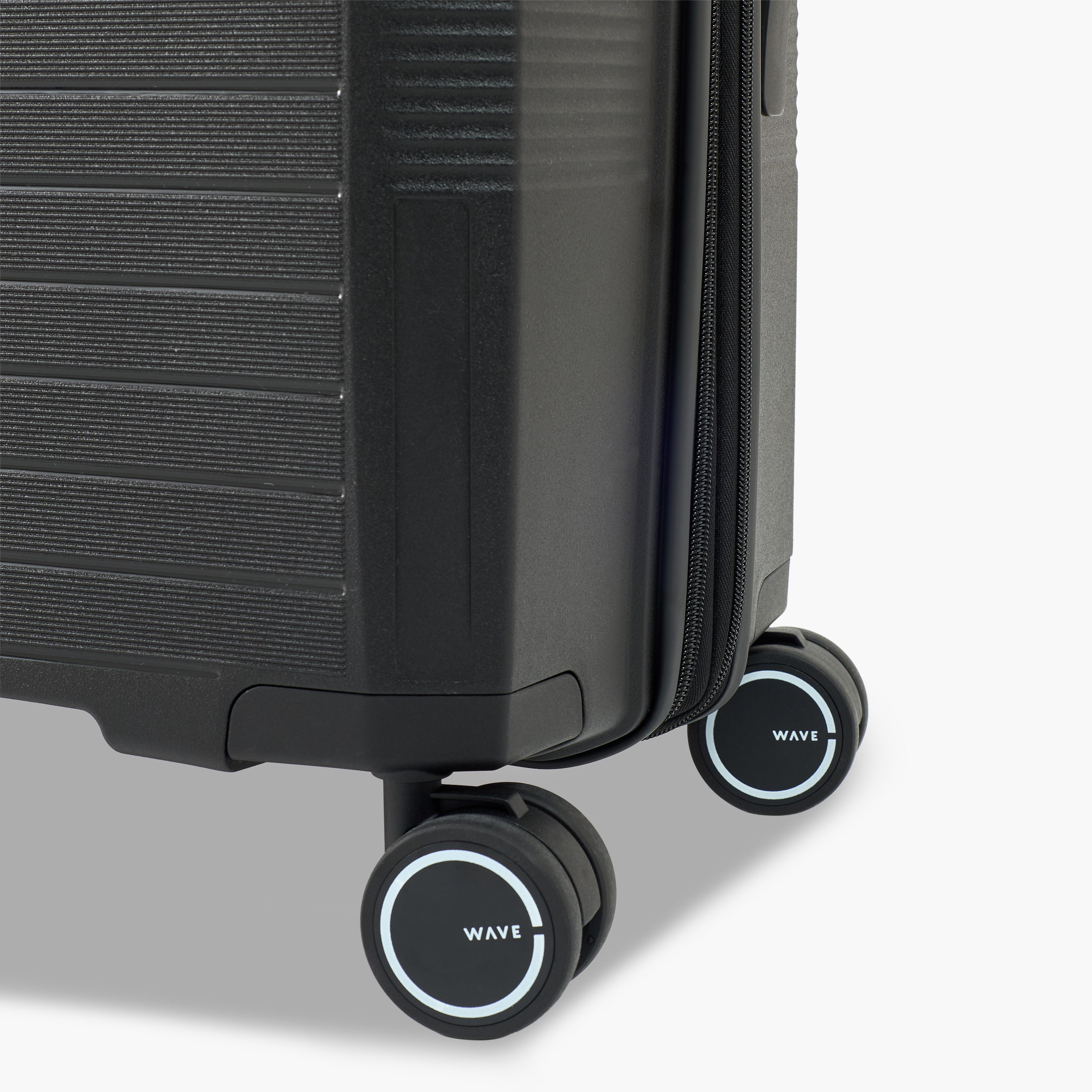 WAVE Textured Hardcase Luggage Trolley with Retractable Handle - 24 inches Check-In Bag-travel-luggagesandbags-luggage-image-7