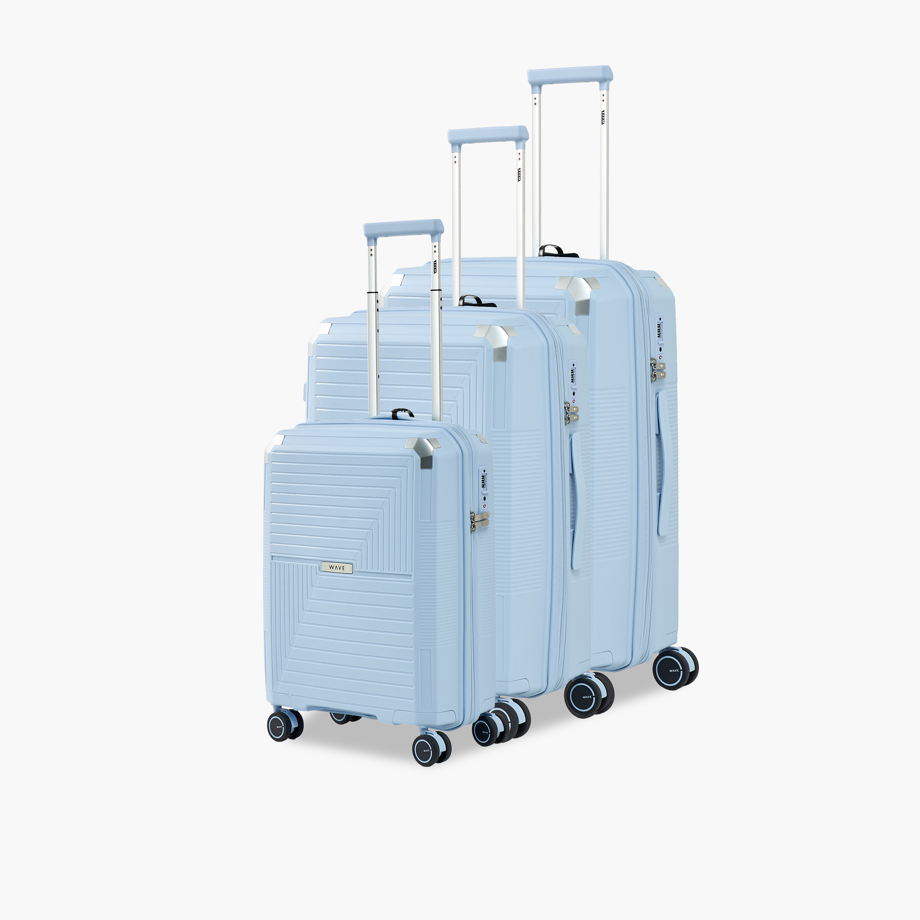 WAVE Textured Hardcase Trolley Bag with Retractable Handle-travel-luggagesandbags-luggage-image-10