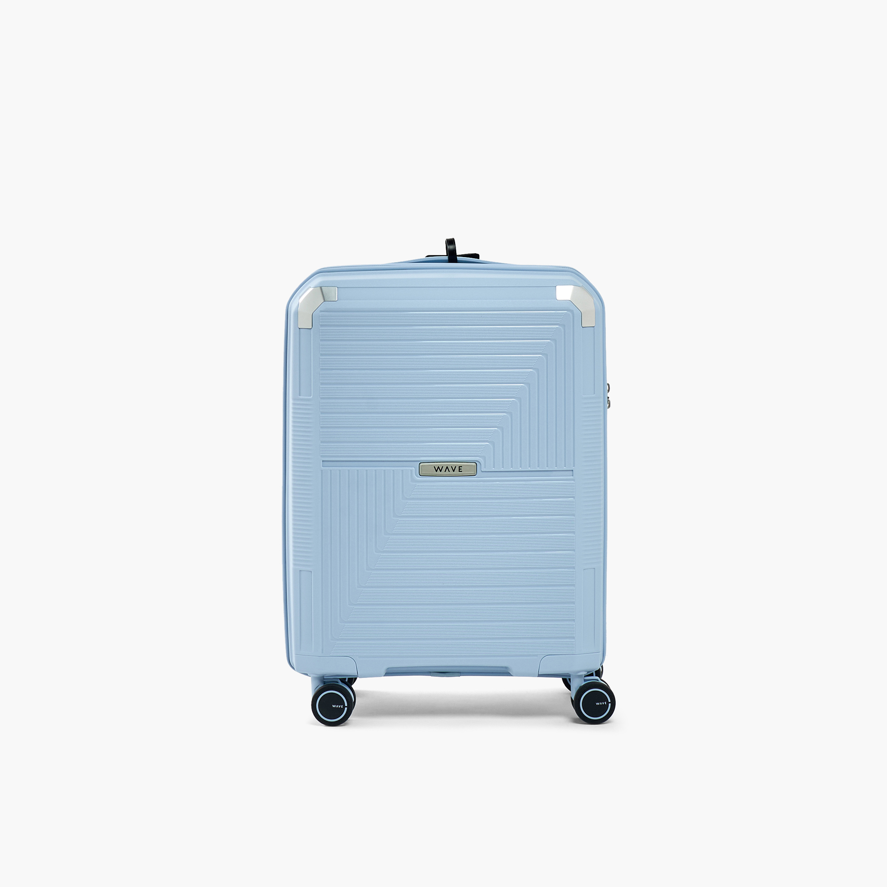WAVE Textured Hardcase Trolley Bag with Retractable Handle-travel-luggagesandbags-luggage-image-2