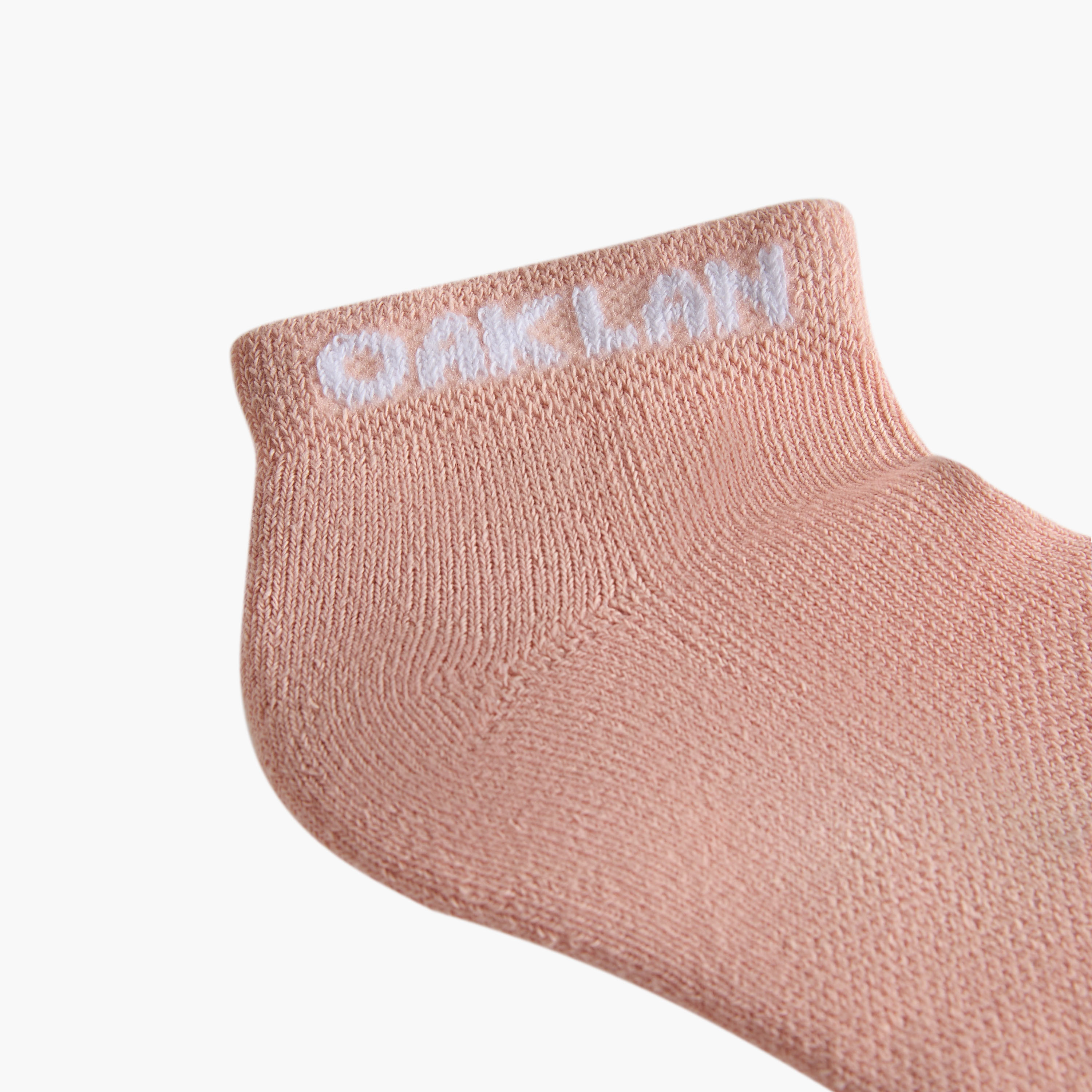 Oaklan by Shoexpress Printed Ankle Length Cushioned Sports Socks - Set of 5-girls-accessories-socks-image-5