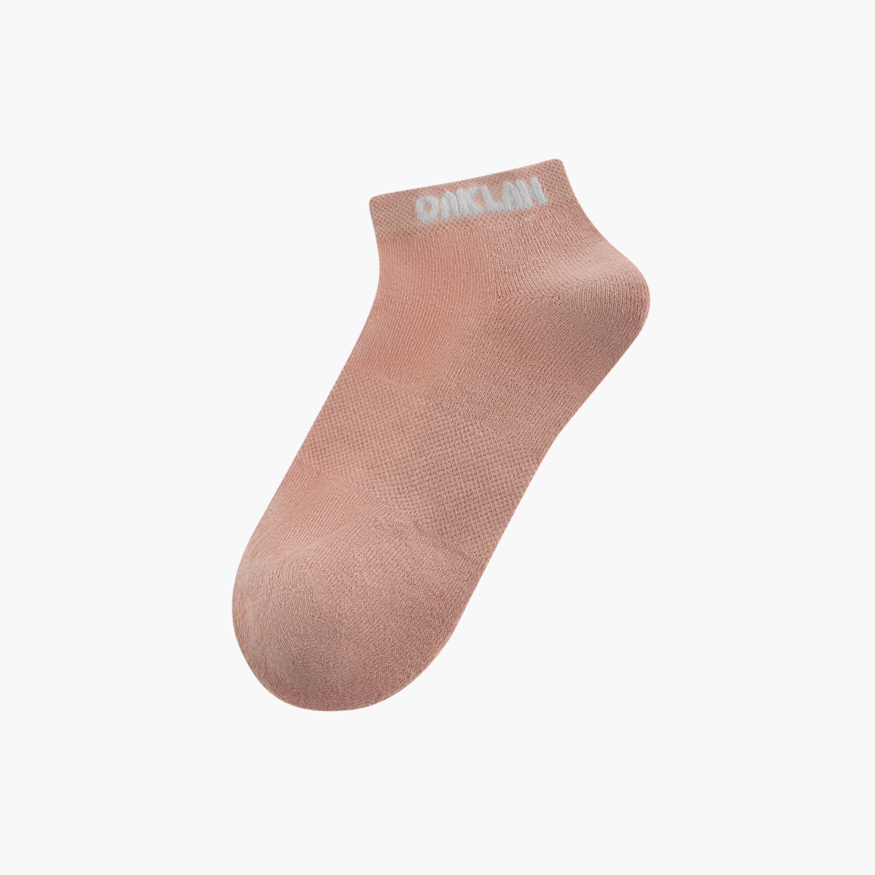 Oaklan by Shoexpress Logo Print Ankle Length Cushioned Socks - Set of 5-women-socksandstockings-image-2