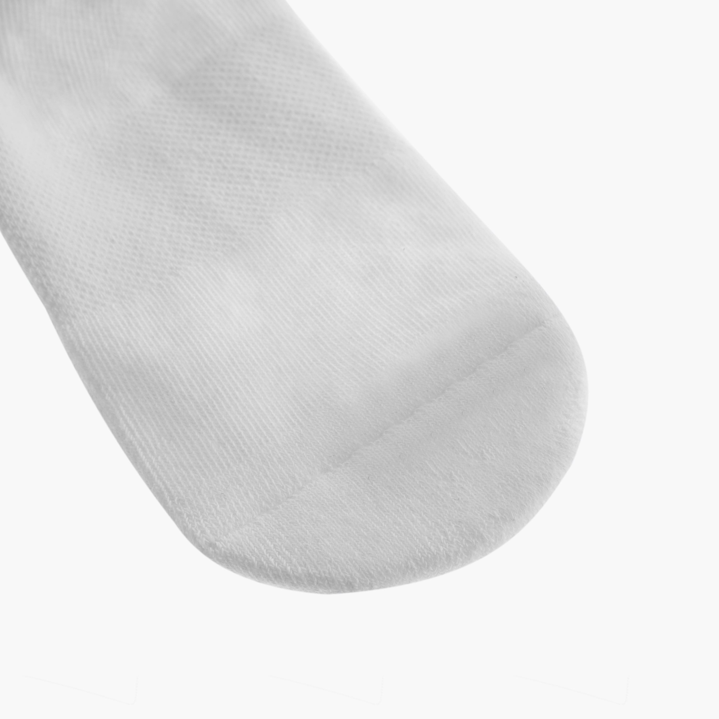 Oaklan by Shoexpress Logo Print Ankle Length Cushioned Socks - Set of 5-women-socksandstockings-image-3