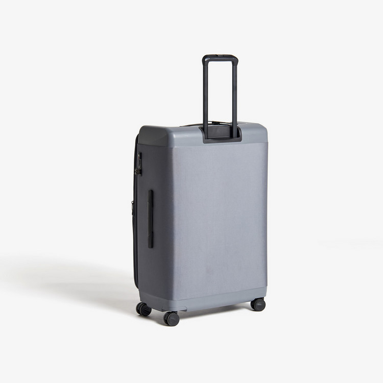 WAVE Textured Softcase Trolley Bag with Retractable Handle