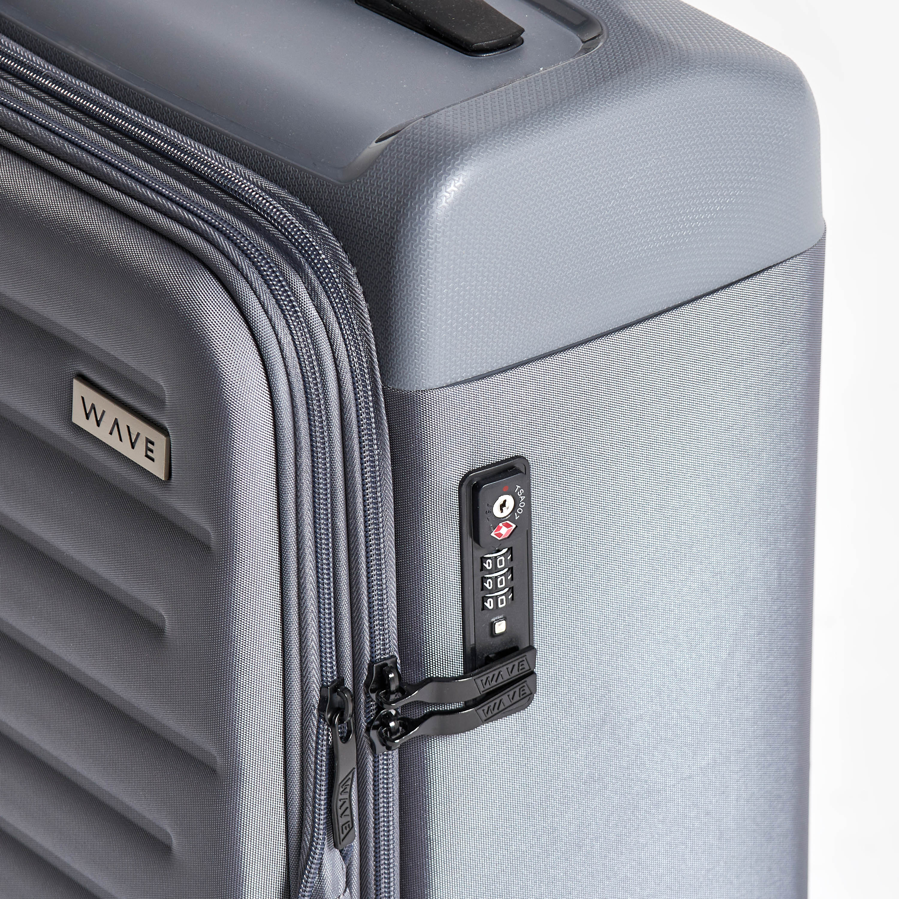 WAVE Textured Softcase Luggage Trolley with Retractable Handle - 20 inches Cabin Bag-travel-luggagesandbags-luggage-image-4