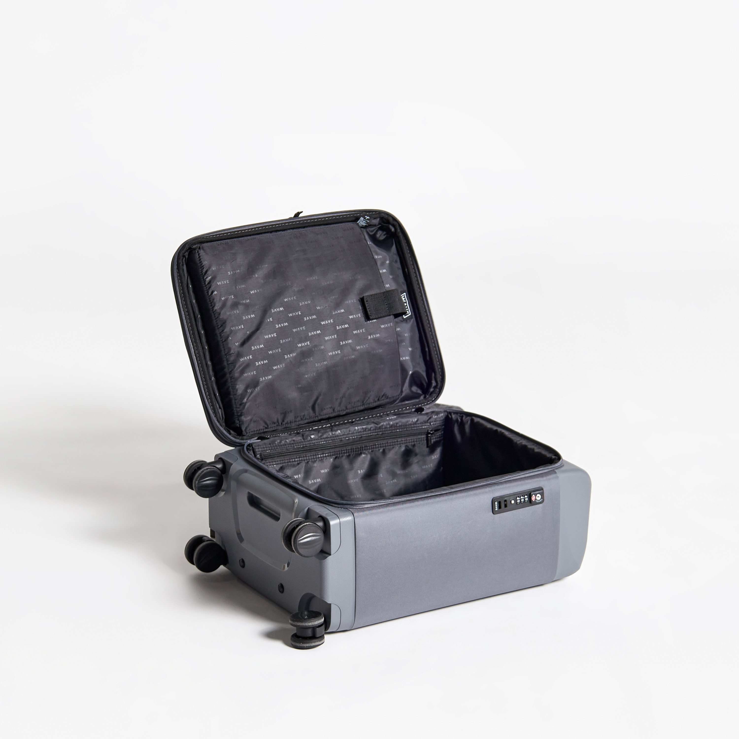 WAVE Textured Softcase Luggage Trolley with Retractable Handle - 20 inches Cabin Bag-travel-luggagesandbags-luggage-image-6