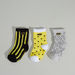 Batman Printed Socks - Set of 3-Socks-thumbnail-0