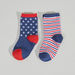 Superman Printed Socks - Set of 2-Socks-thumbnail-0
