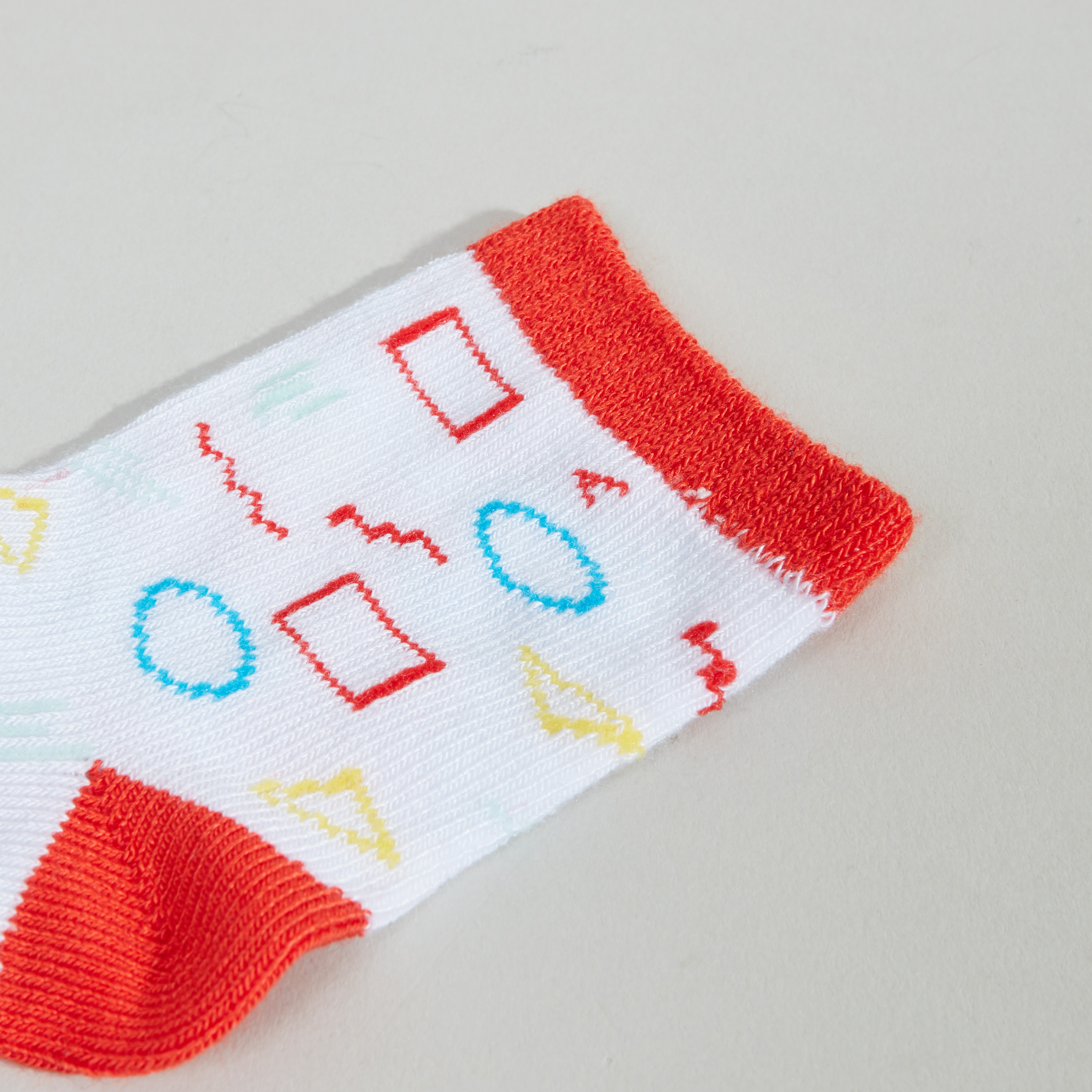 جوارب عضويّة بطبعات السّنافر - طقم من ثلاث أزواج.-baby-boys-accessories-socks-image-3