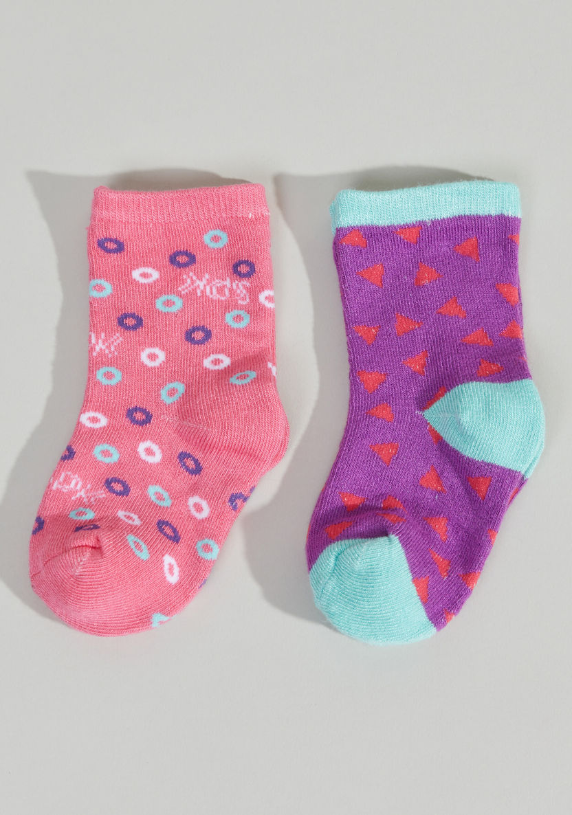 Shopkins Printed Socks - Set of 2-Socks-image-0
