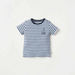Juniors Striped Short Sleeves T-shirt and Pyjama Set-Pyjama Sets-thumbnailMobile-3