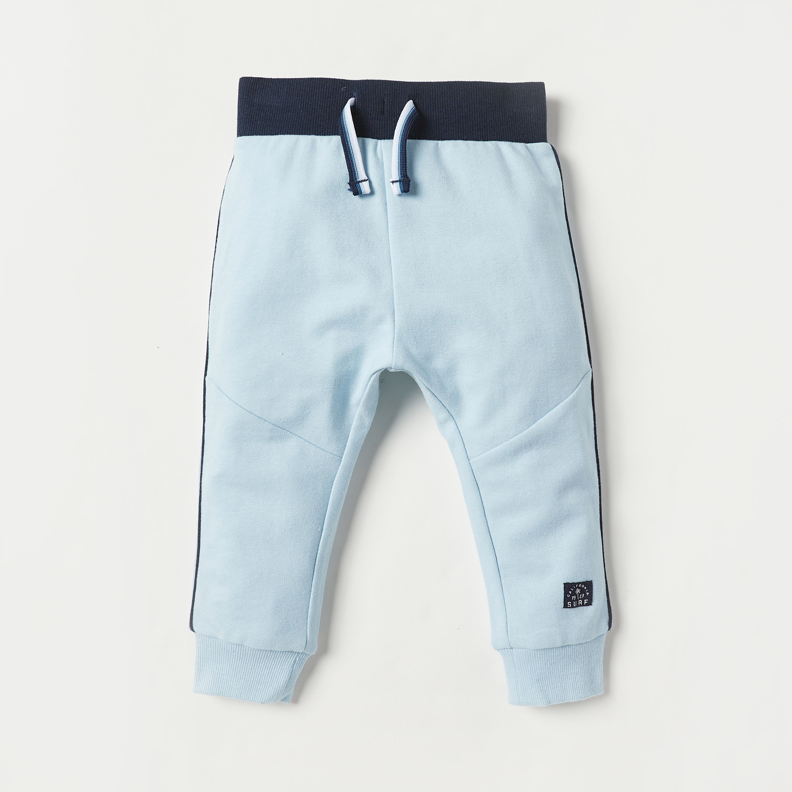 Juniors Surf Print T-shirt and Joggers Set-baby-boys-clothing-nightwear-pyjamasets-image-5