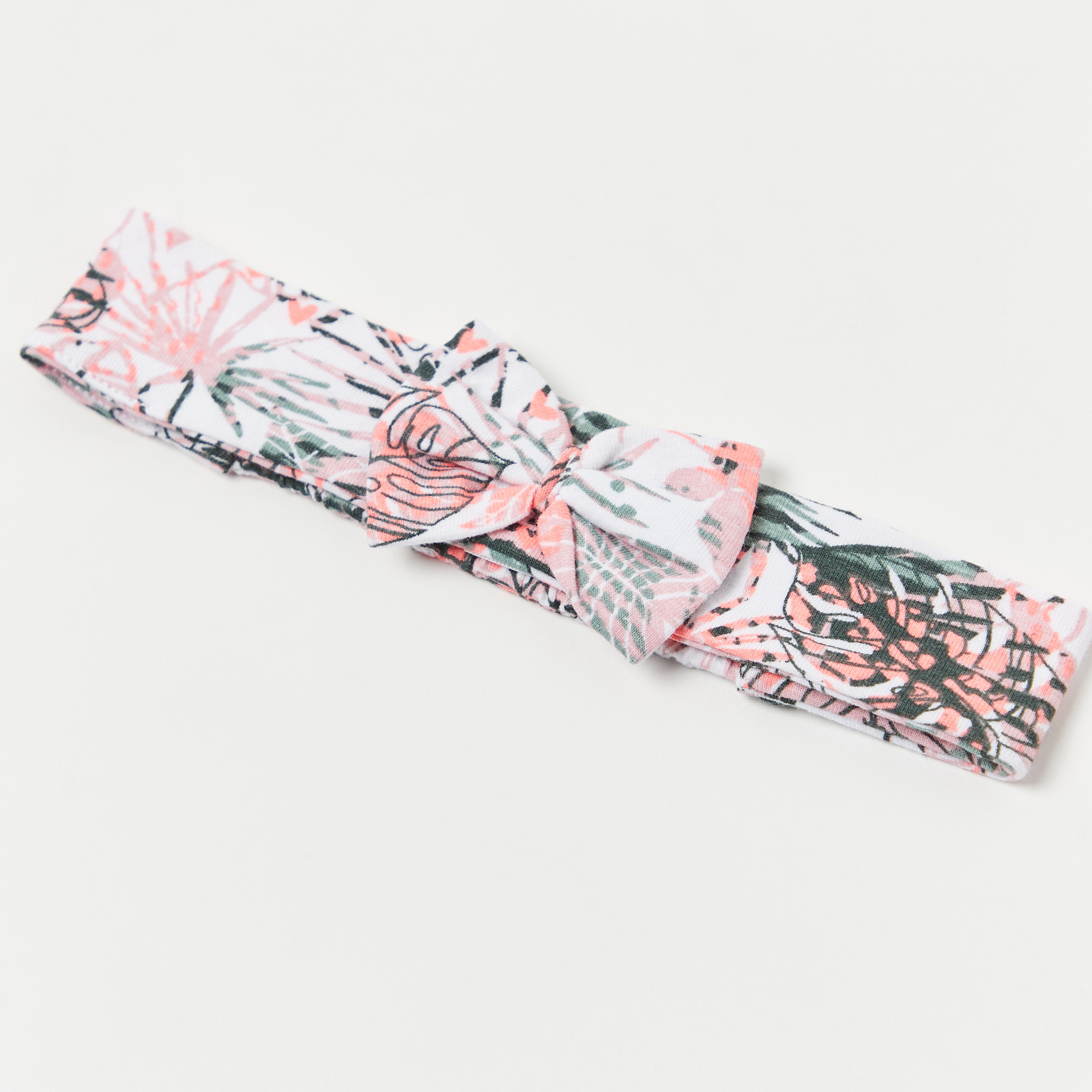 شريطة رأس بطبعات وفيونكة من جونيورز-baby-girls-accessories-hairaccessories-image-3