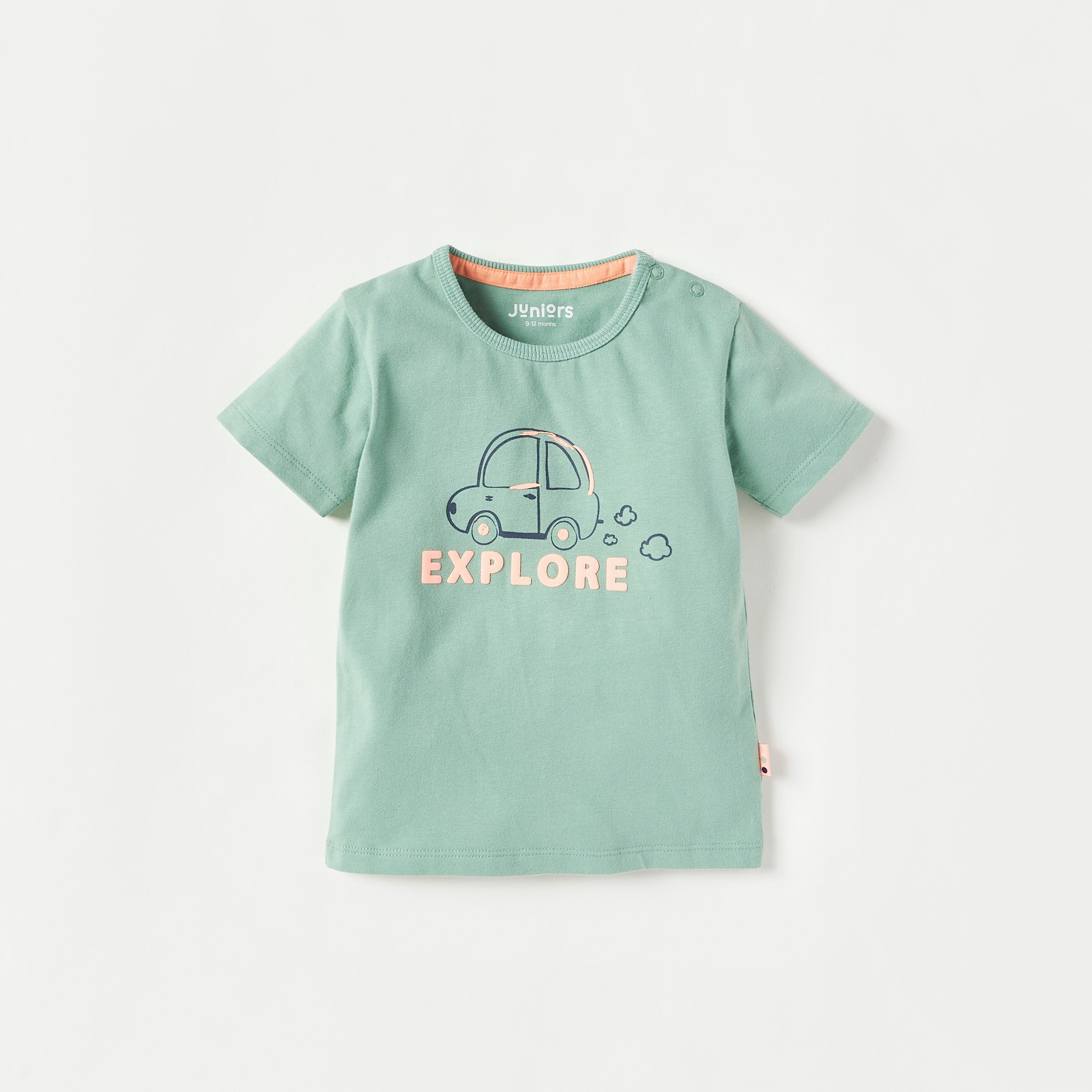 Juniors Printed T-shirt and Pyjama Set-baby-boys-clothing-nightwear-pyjamasets-image-2