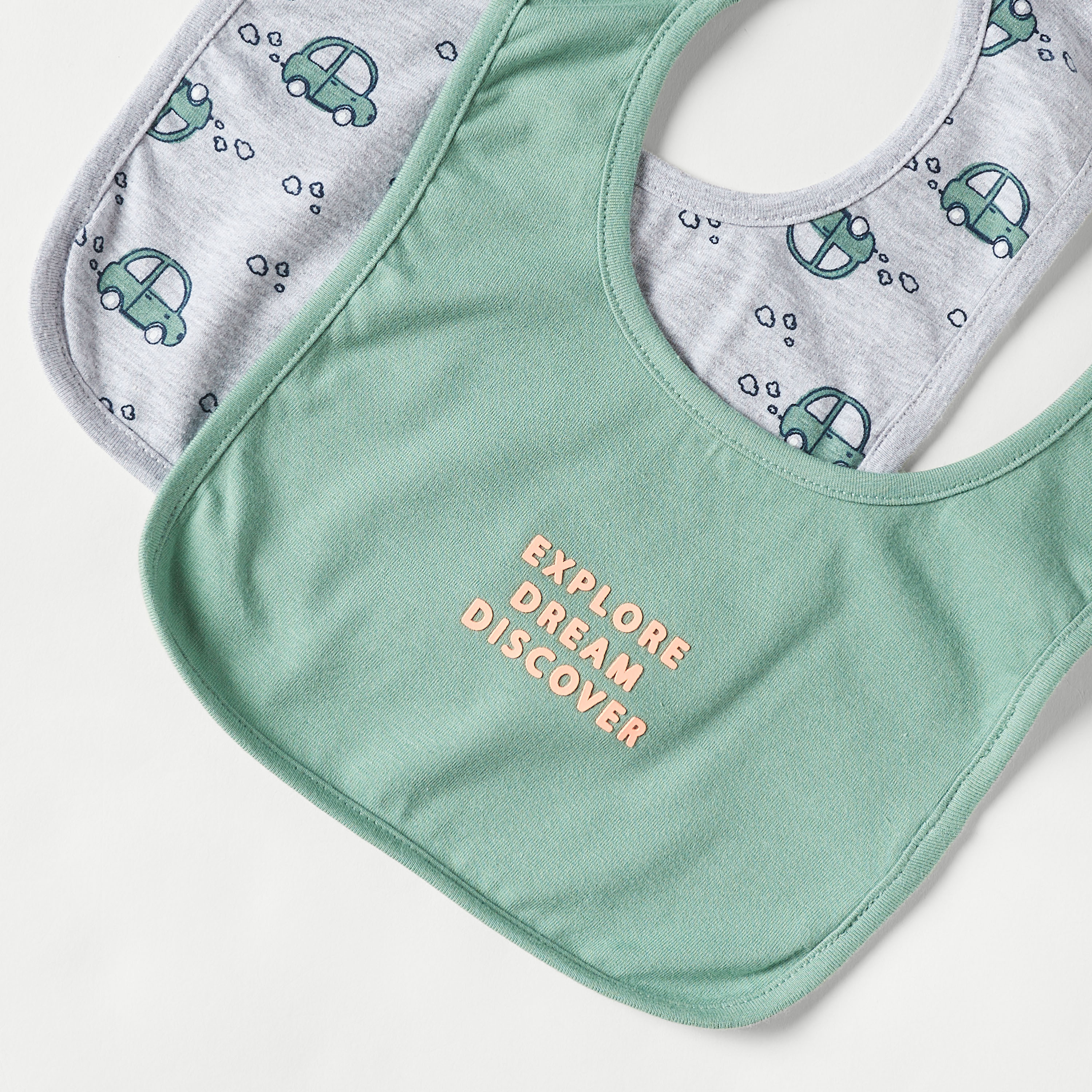 Juniors Printed Bibs - Set of 2-baby-feeding-bibs-image-4