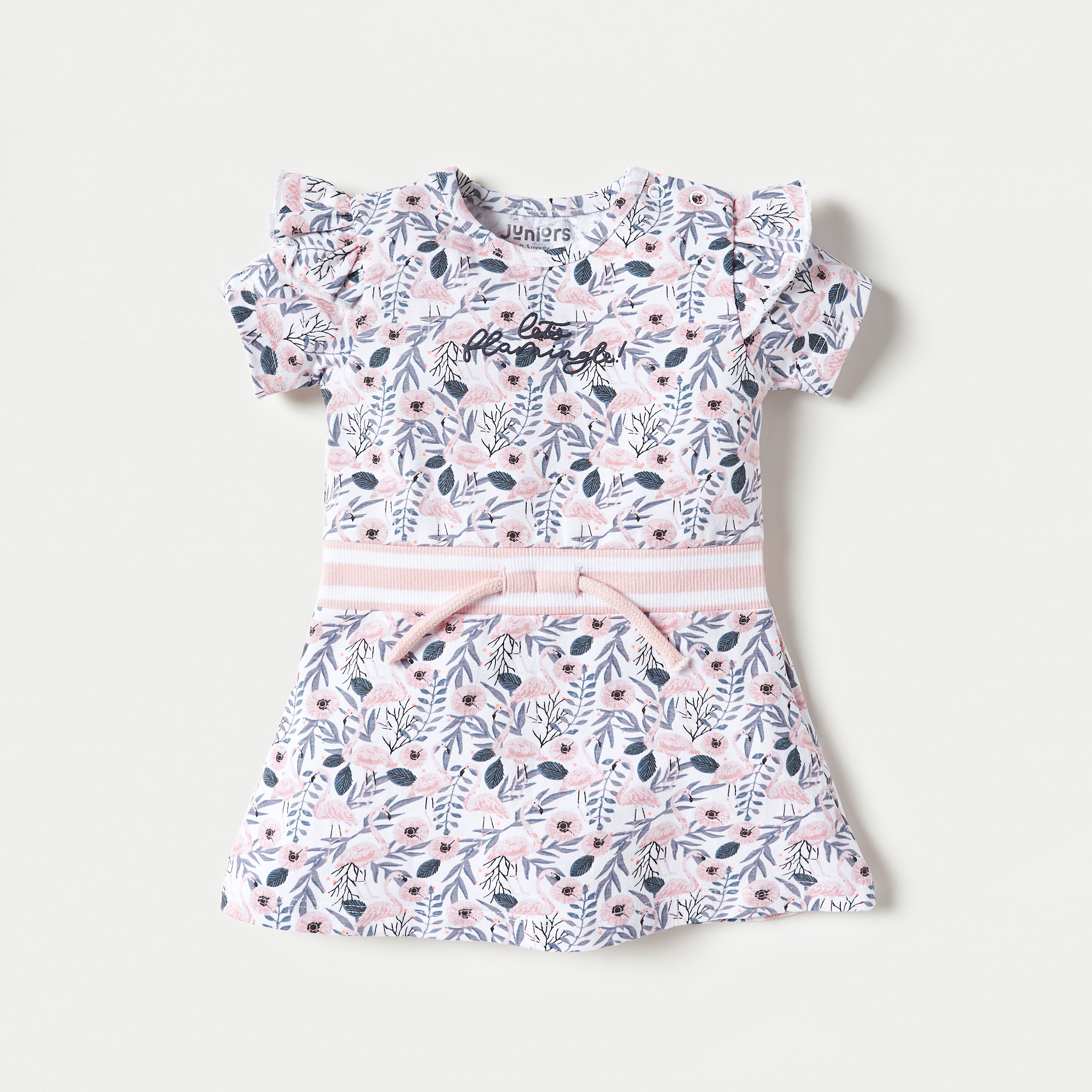 فستان برباط وطبعات زهرية من جونيورز-baby-girls-clothing-dressesandjumpsuits-image-1