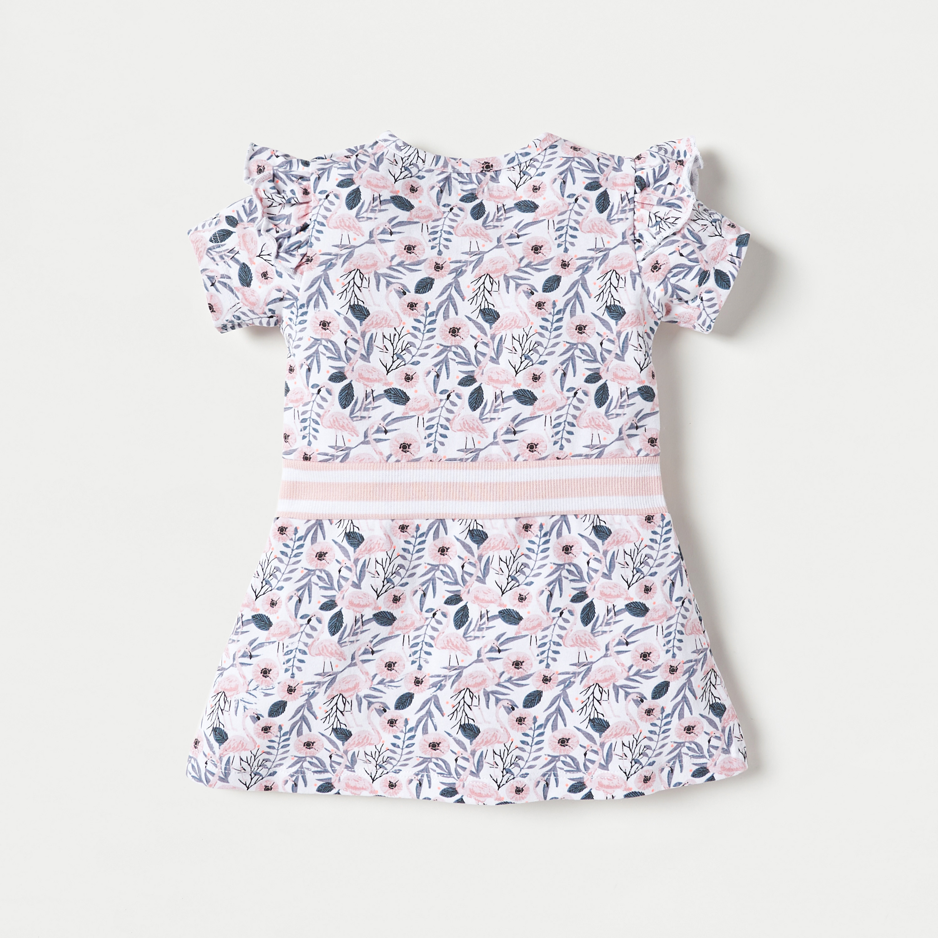فستان برباط وطبعات زهرية من جونيورز-baby-girls-clothing-dressesandjumpsuits-image-4