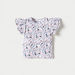 Juniors Floral Print Top and Pyjama Set-Pyjama Sets-thumbnailMobile-1