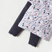 Juniors Floral Print Top and Pyjama Set-Pyjama Sets-thumbnail-4