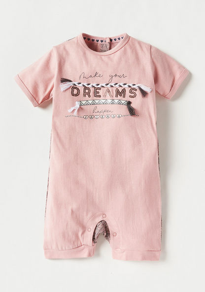 Juniors Sequin Embellished Sleepsuit-Sleepsuits-image-0