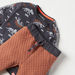 Juniors Dinosaur Print Long Sleeves T-shirt and Pyjama Set-Pyjama Sets-thumbnail-1