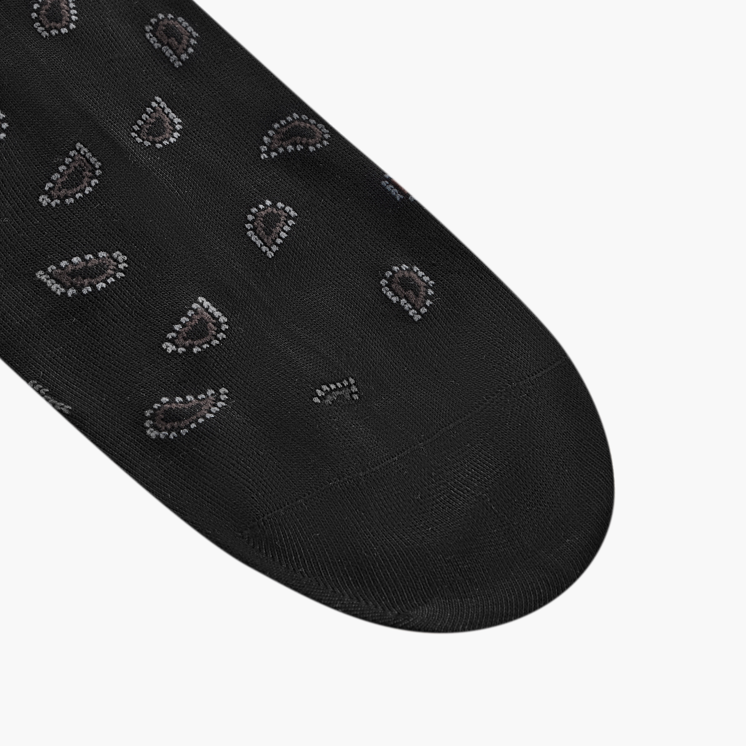طقم جوارب بطول متوسط 3 أزواج غير وبريّة من دوتشيني-men-socks-image-5