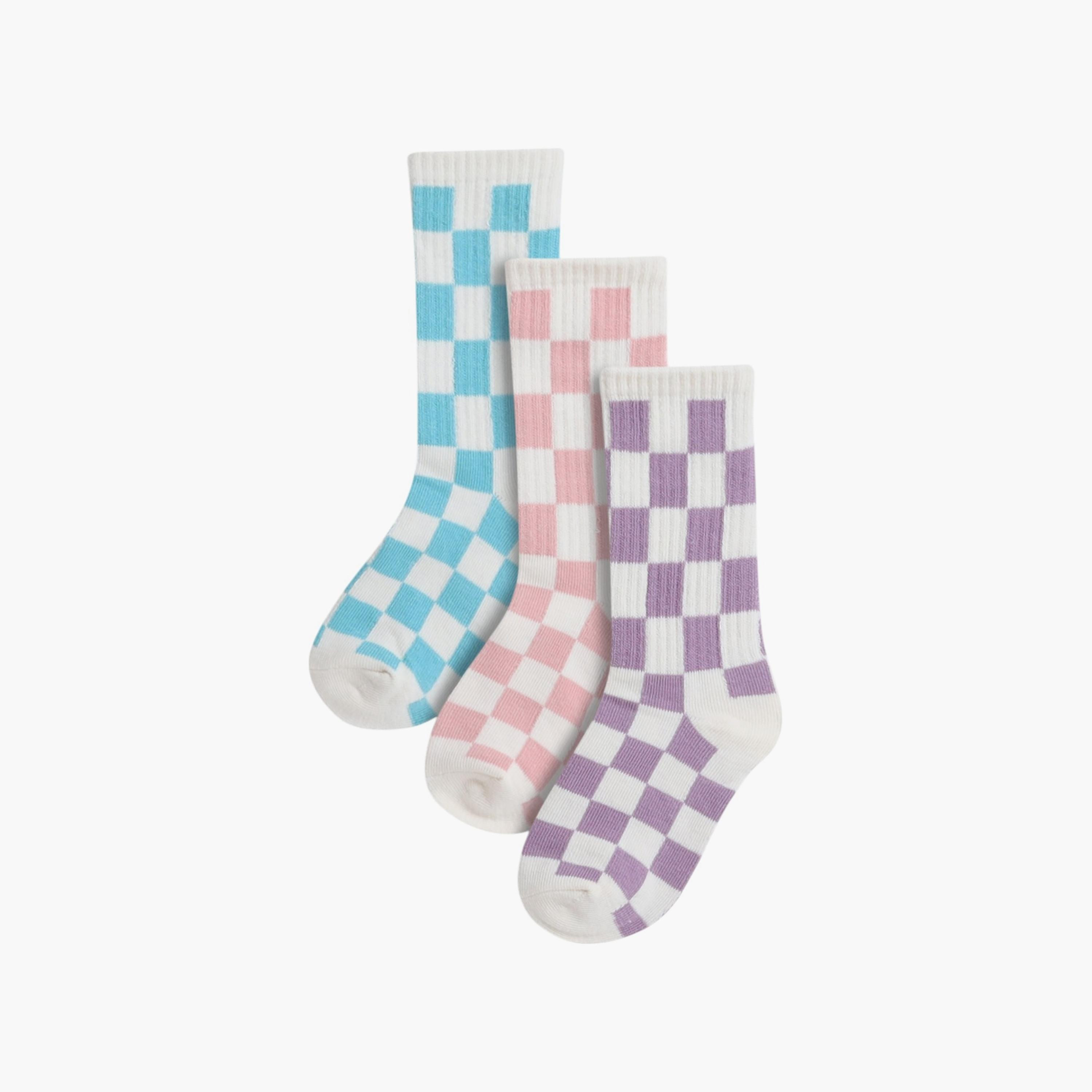 3  أزواج من الجوارب المنقوشة من فيكتور اند جين-girls-accessories-socks-image-1