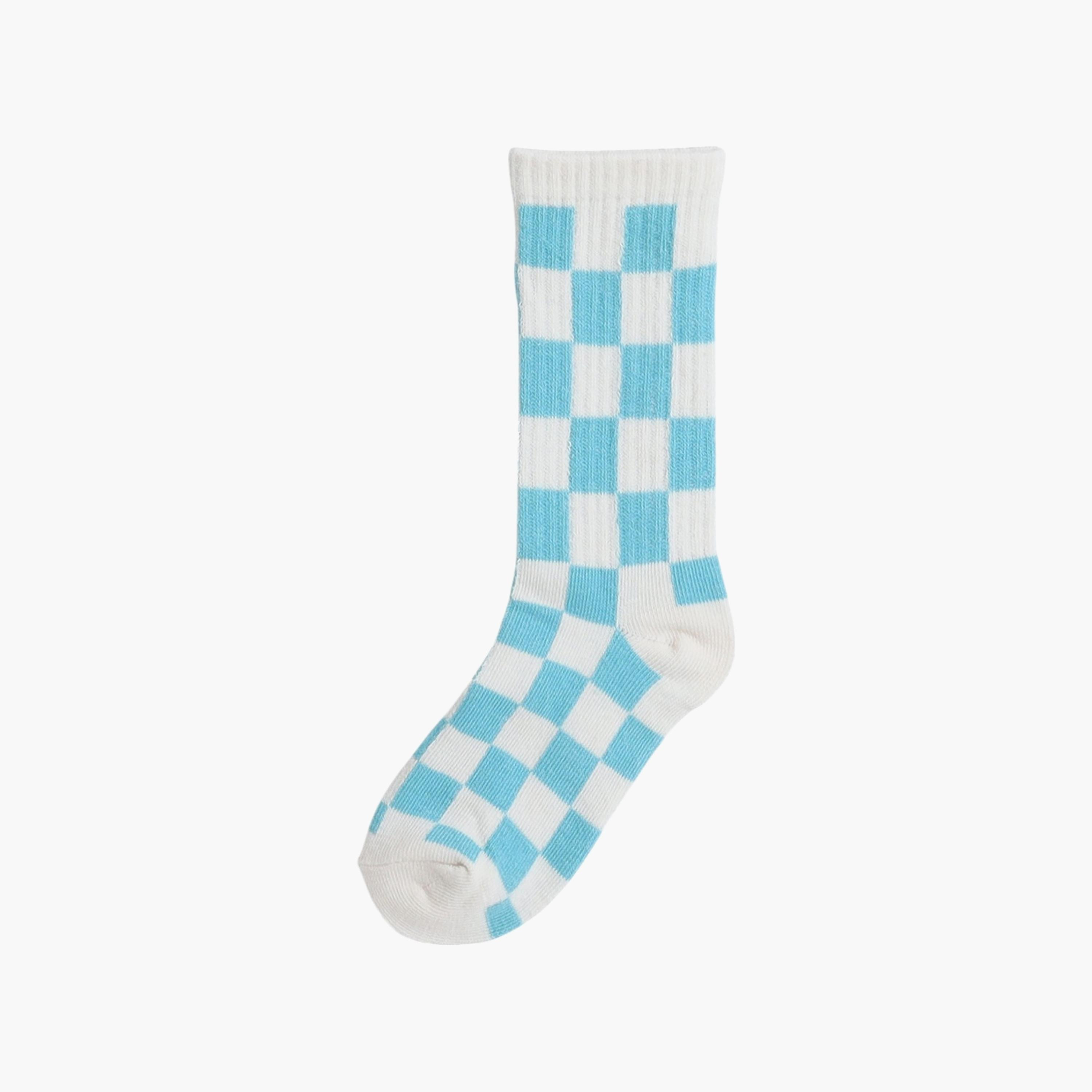 Victor and Jane 3 Pair of Checked Socks-girls-accessories-socks-image-2