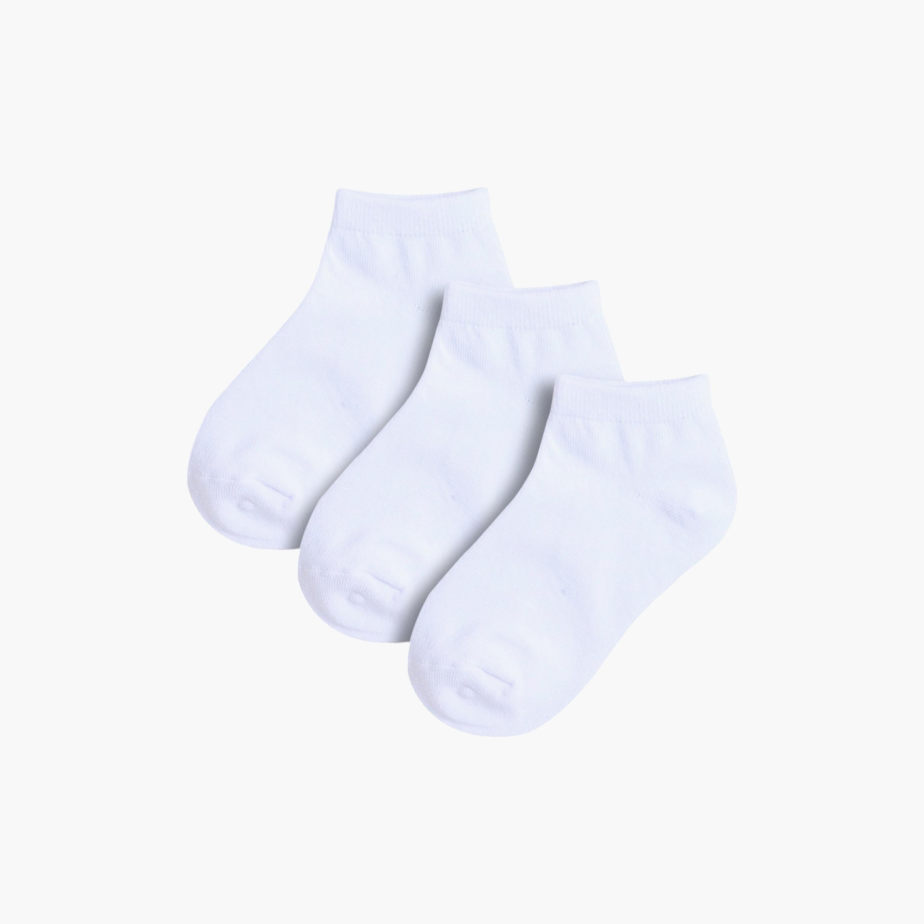 3 أزواج من الجوارب سادة من فيكتور اند جين-boys-accessories-socks-image-1