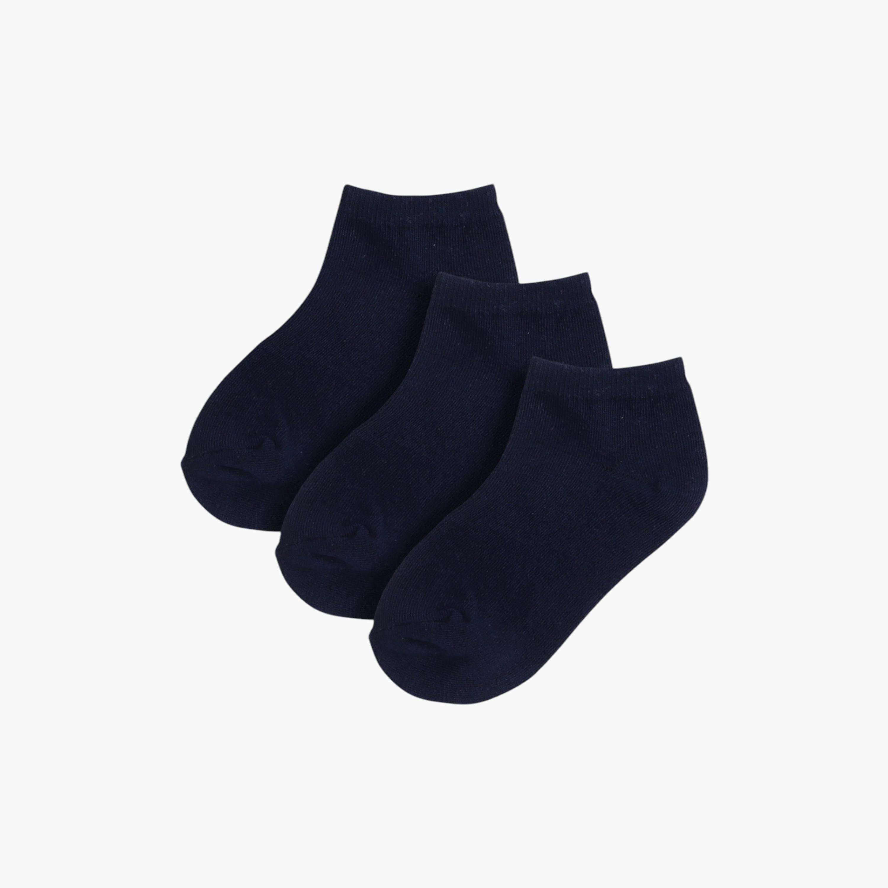 Victor and Jane 3 Pair of Solid Socks-boys-accessories-socks-image-1
