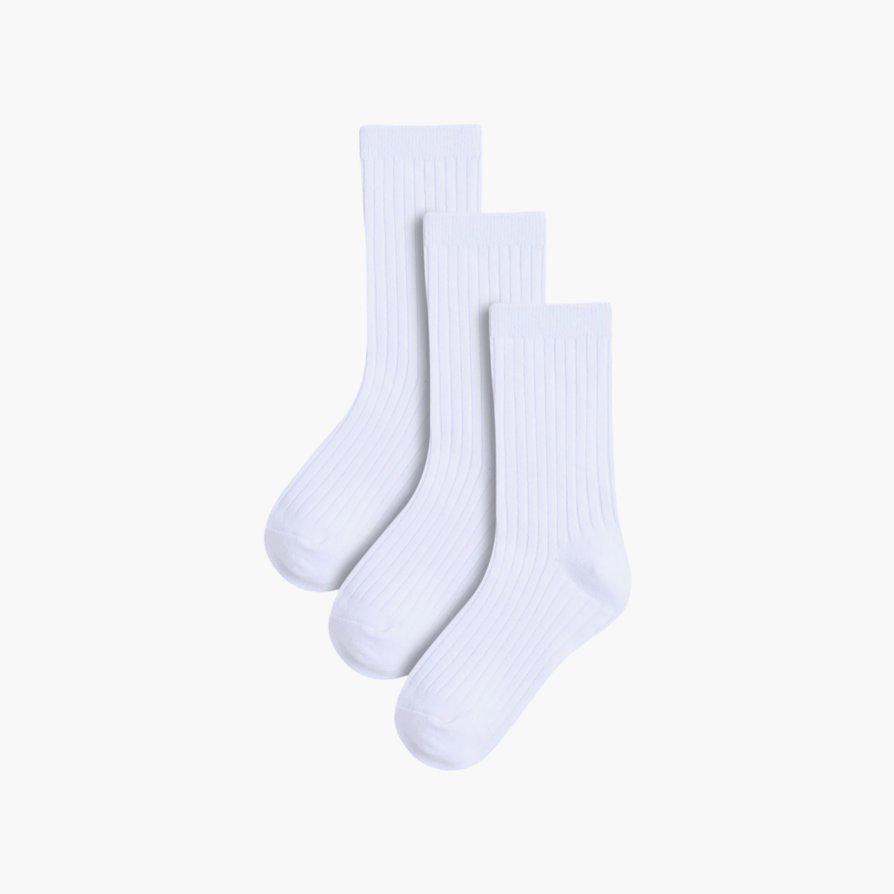 3 أزواج من الجوارب سادة من فيكتور اند جين-boys-accessories-socks-image-1