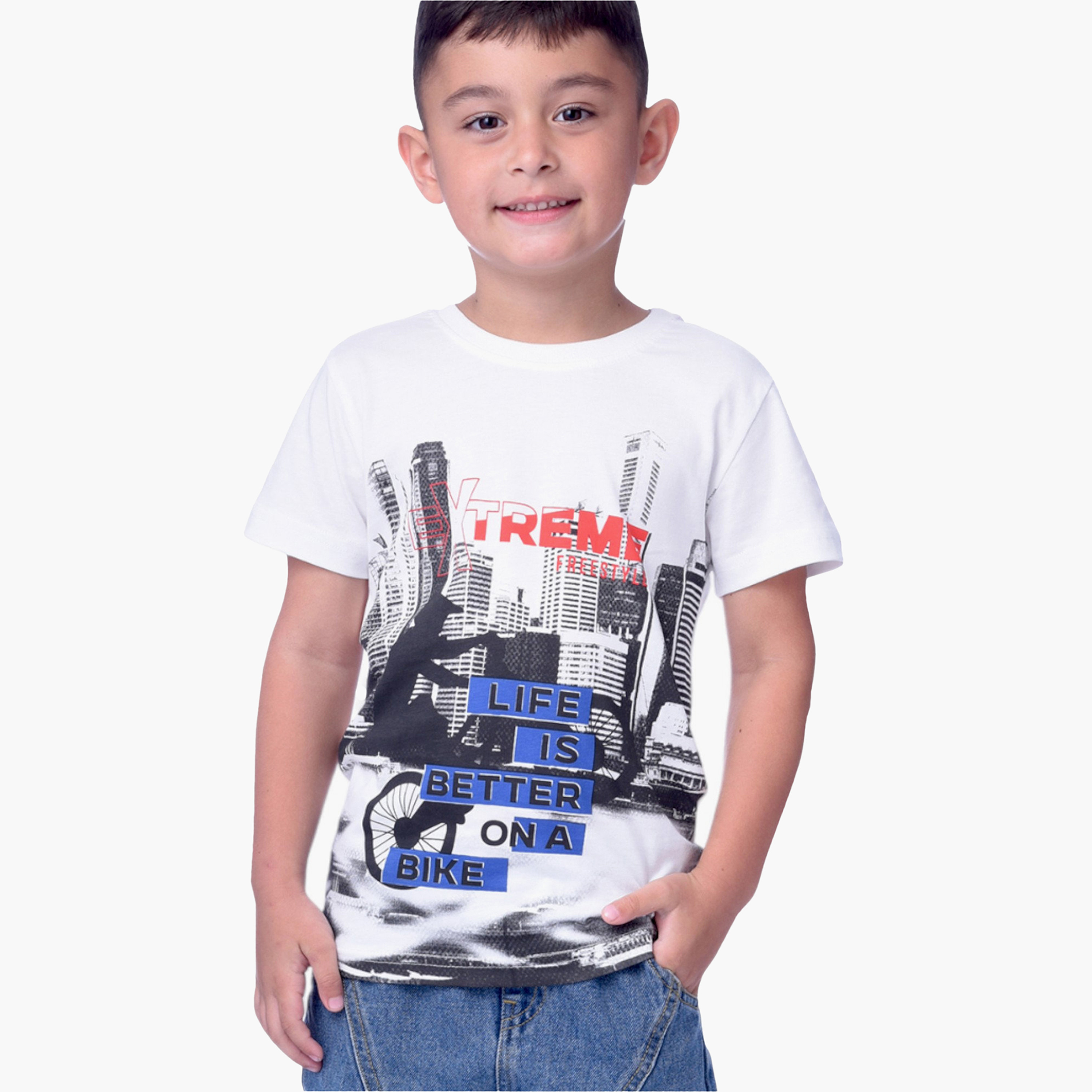 طقم تي شيرت مطبوع من 3 قطع من فيكتور آند جين - متعدد الألوان-boys-clothing-tshirtsandpolos-image-3