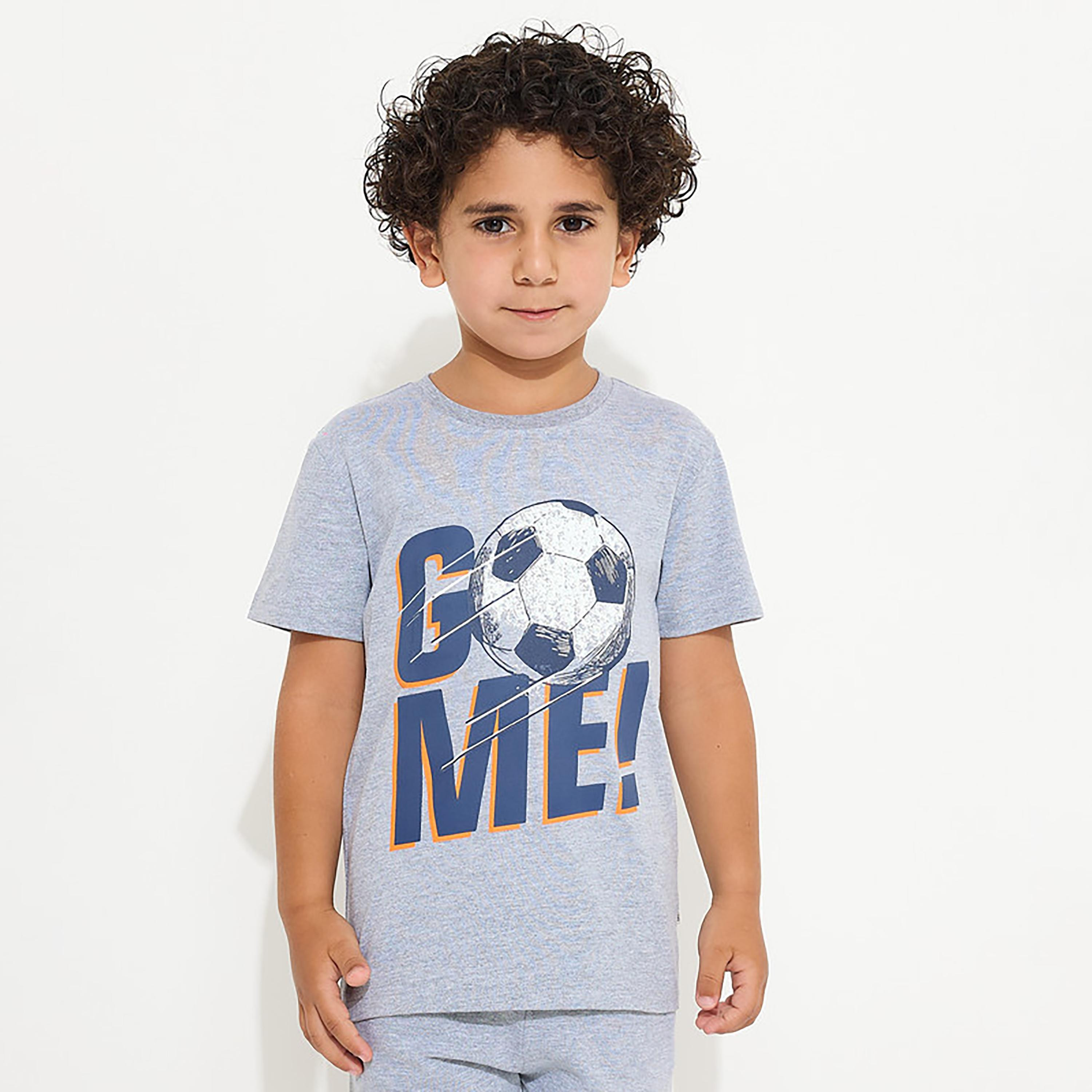 تيشيرت بأكمام قصيرة وطبعات من فيكتور اند جين-boys-clothing-tshirtsandpolos-image-1