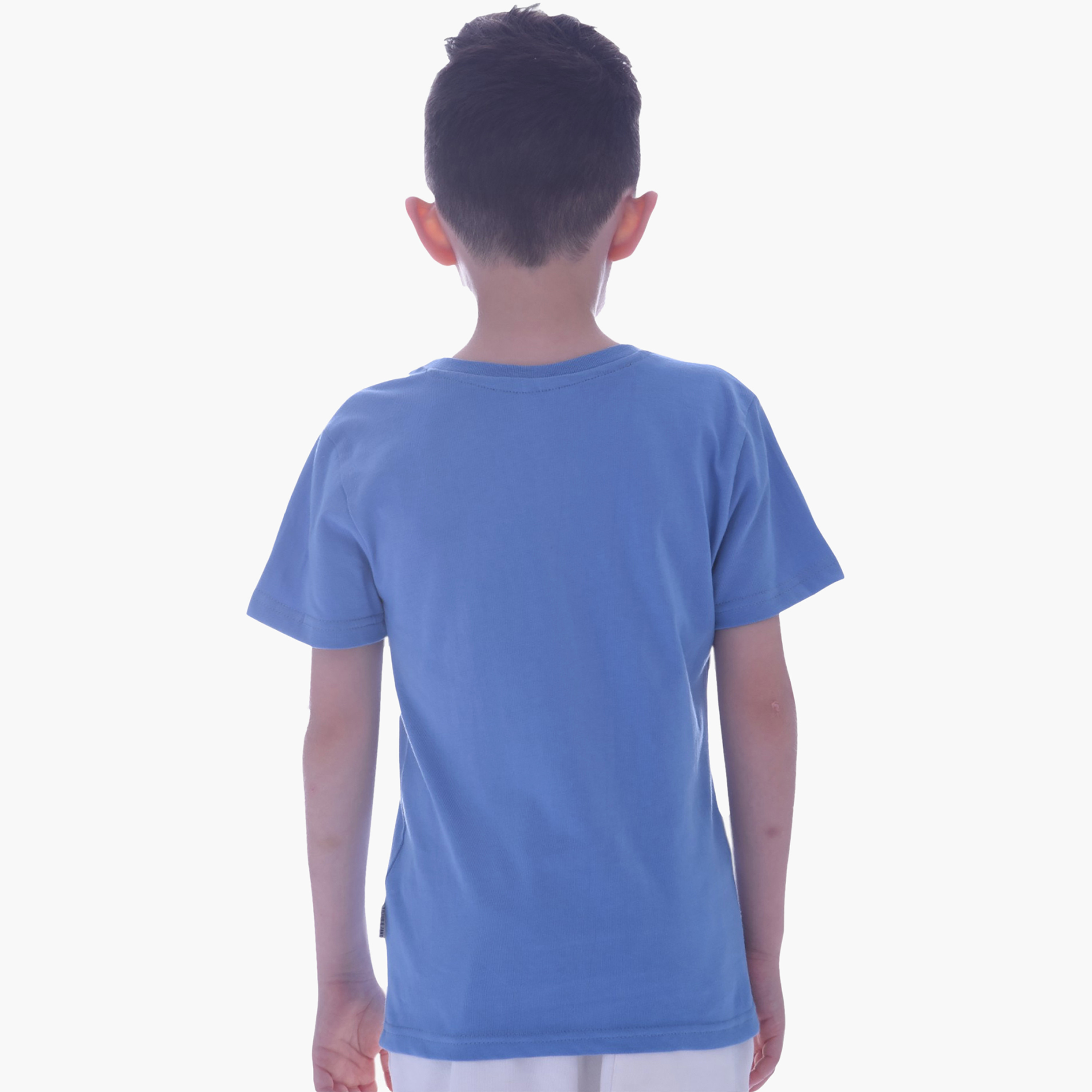 تي شيرت بطبعة فيكتور آند جين - أزرق-boys-clothing-tshirtsandpolos-image-7
