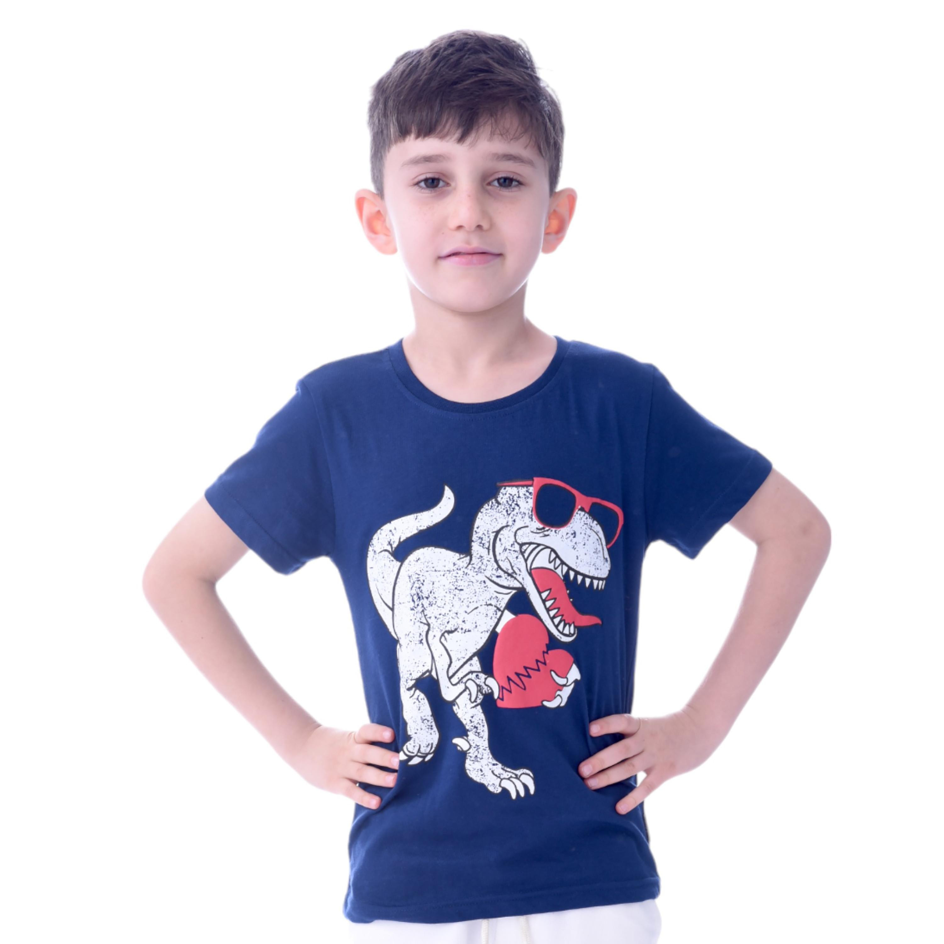 Victor and Jane Fast Cars Printed Short Sleeves T-Shirt -boys-clothing-tshirtsandpolos-image-1