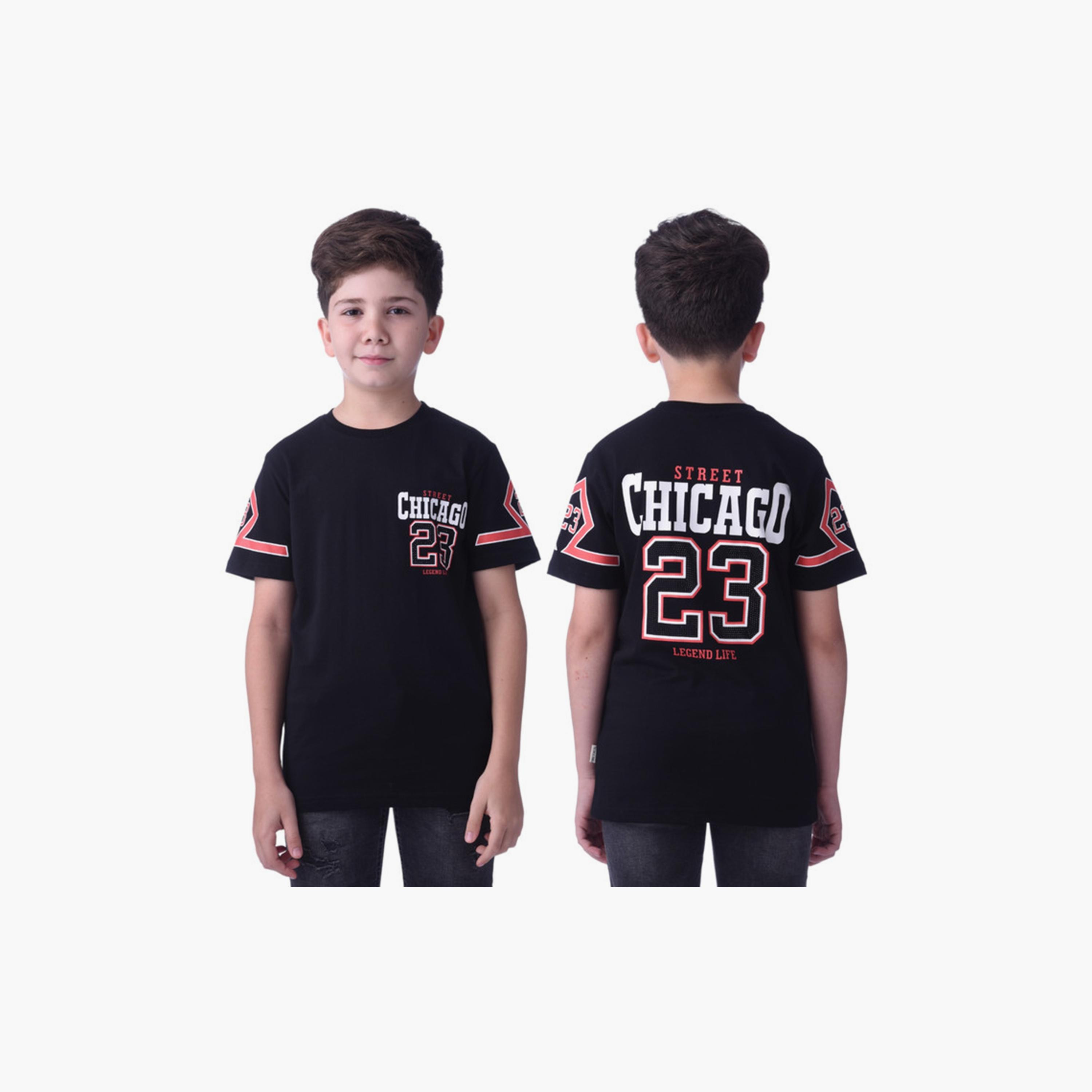 تيشيرت بأكمام قصيرة وطبعات من فيكتور اند جين-boys-clothing-tshirtsandpolos-image-1