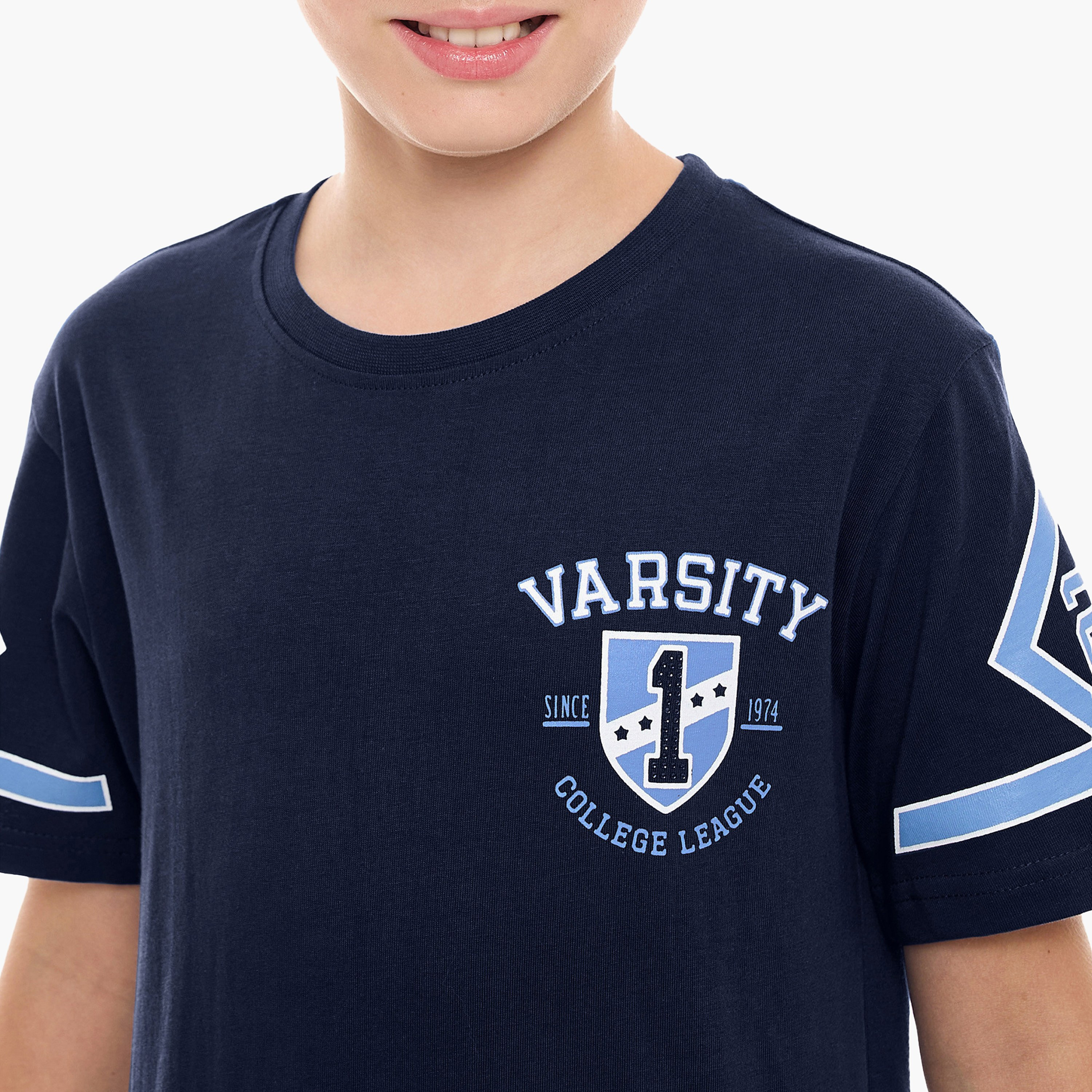 Victor and Jane Printed T-Shirt - Navy-boys-clothing-tshirtsandpolos-image-5