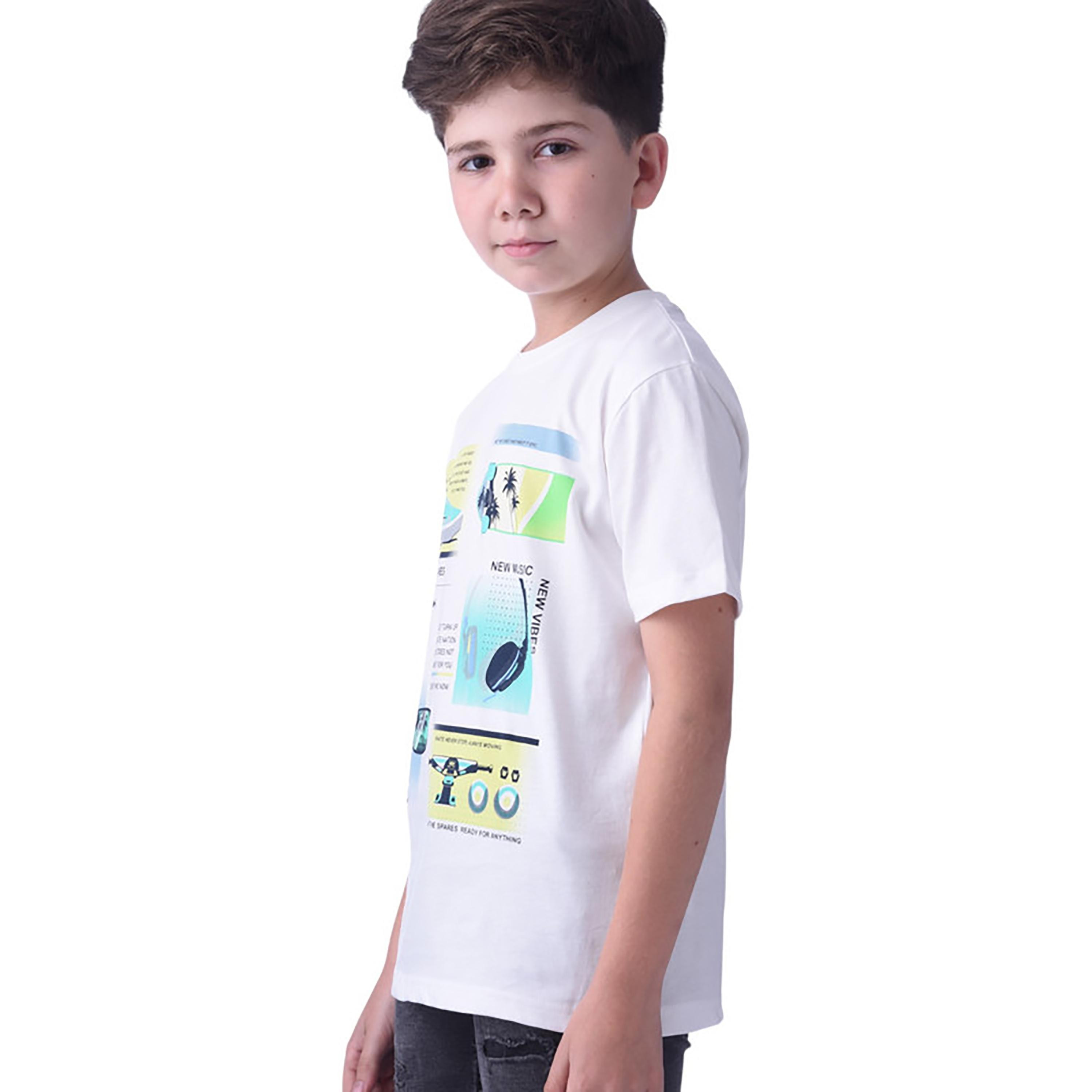تي شيرت بأكمام قصيرة مطبوع من فيكتور اند جين-boys-clothing-tshirtsandpolos-image-2