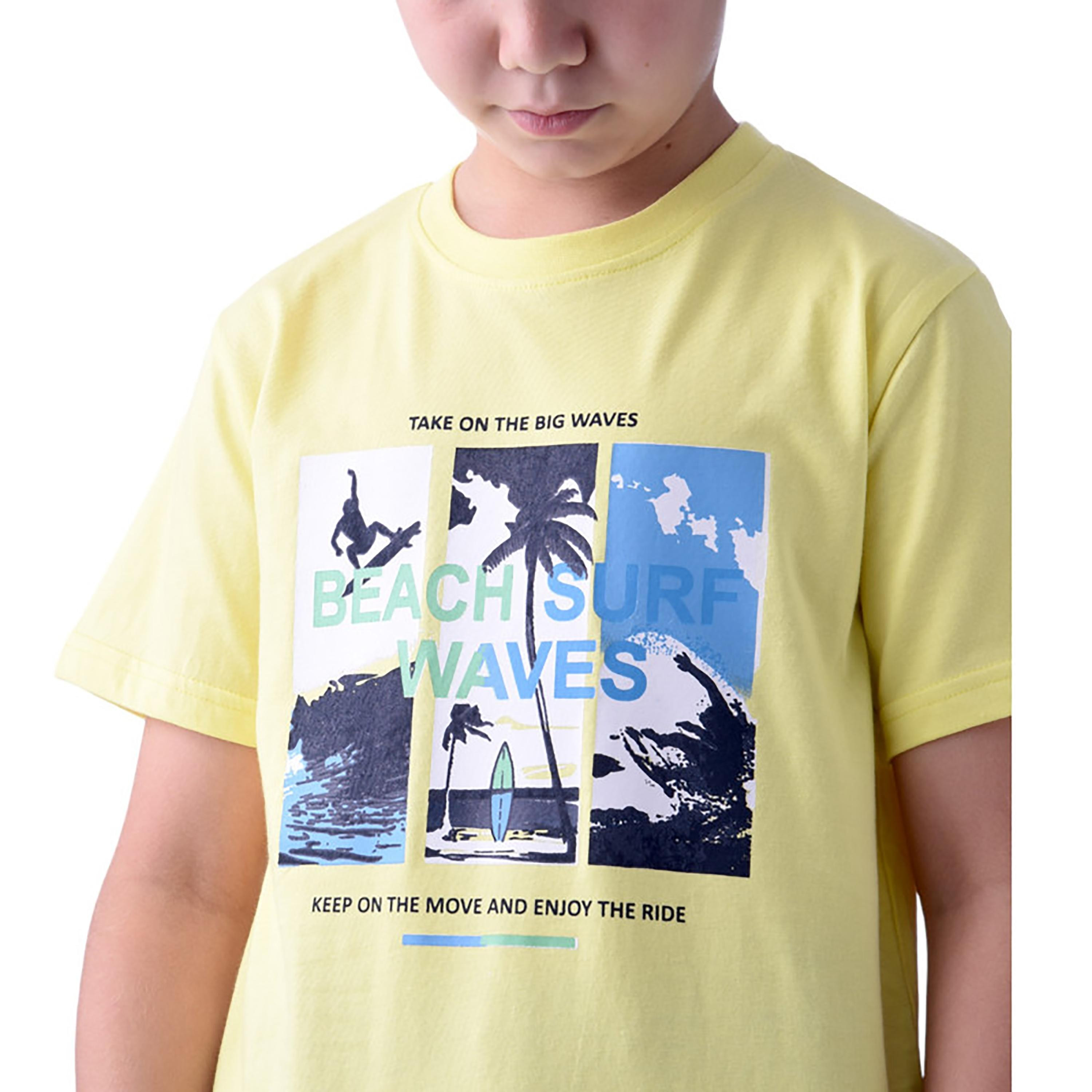 تي شيرت بأكمام قصيرة مطبوع من فيكتور اند جين-boys-clothing-tshirtsandpolos-image-4