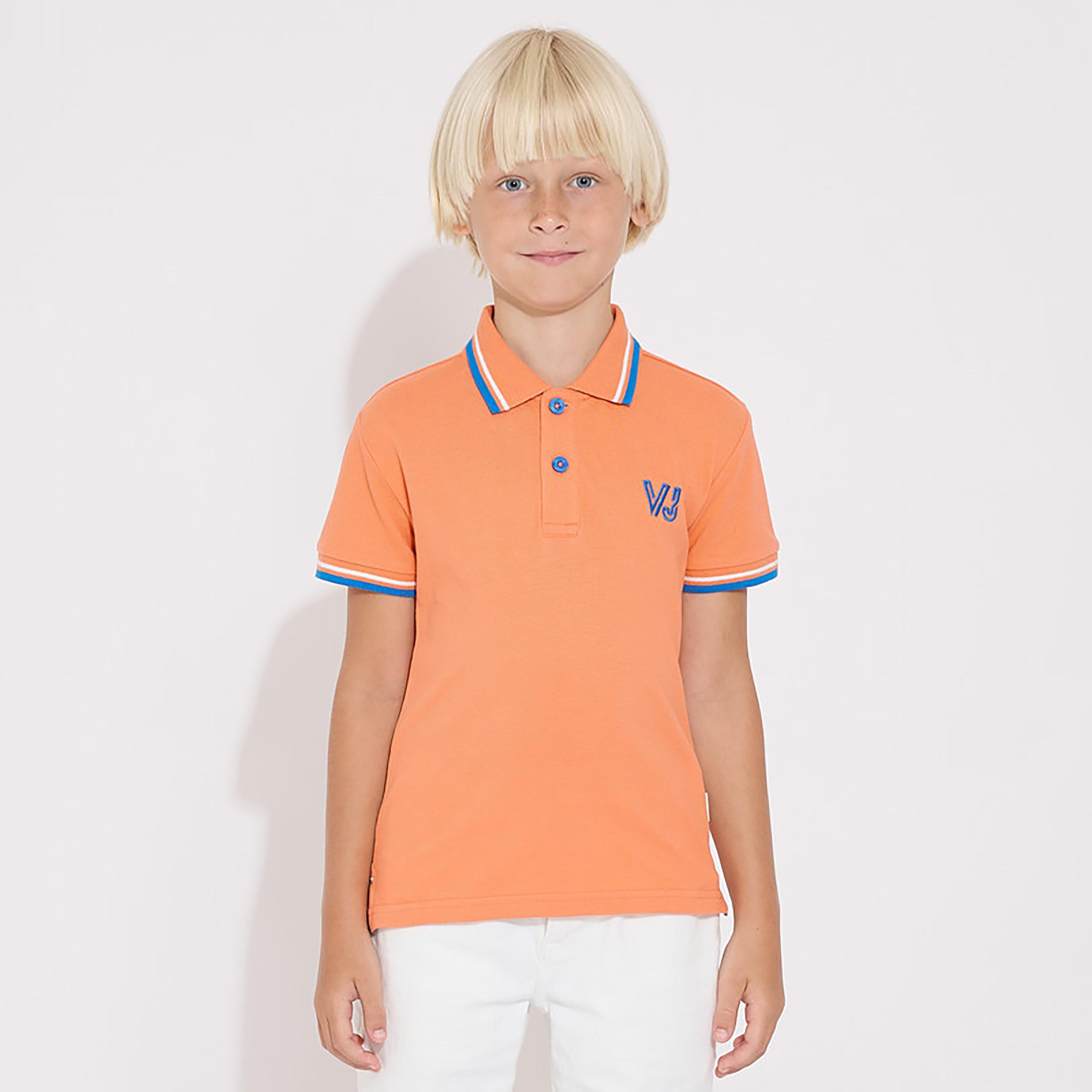 تيشيرت سادة بأكمام قصيرة من فيكتور اند جين-boys-clothing-tshirtsandpolos-image-1